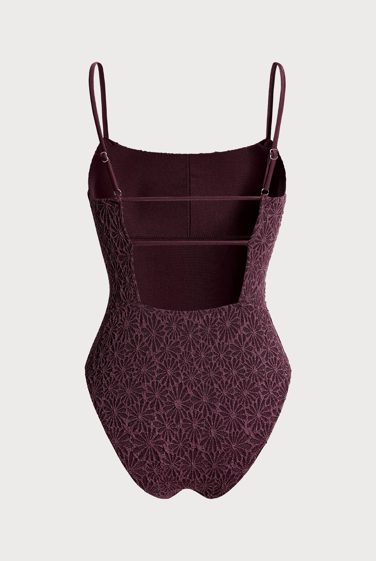 Women's Knitted Nylon One-Piece Swimsuit Sustainable One-Pieces - BERLOOK