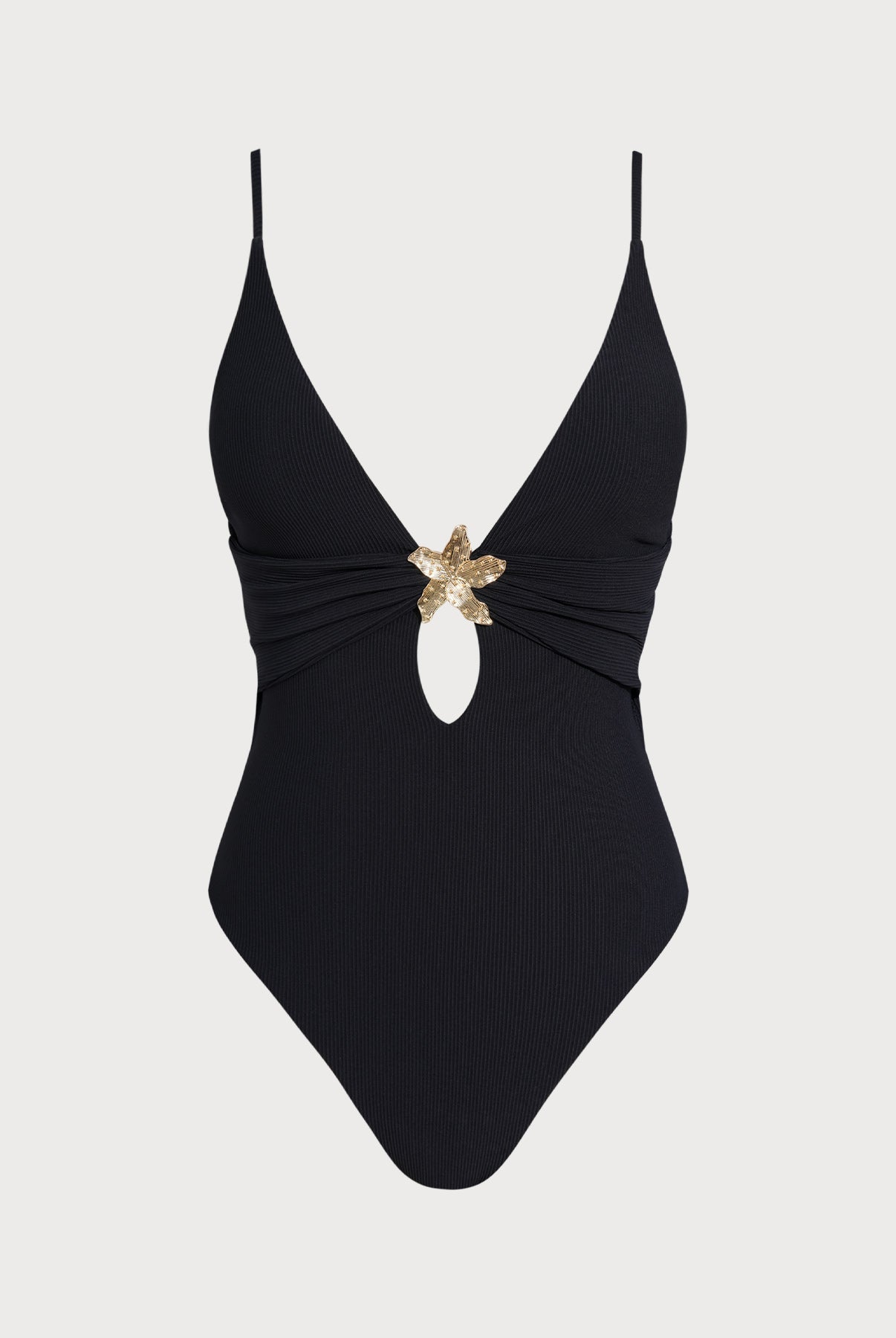 Women's Knitted Nylon One-Piece Swimsuit Sustainable One-Pieces - BERLOOK