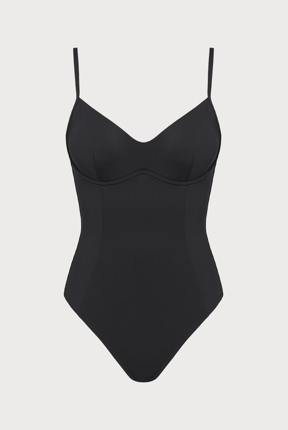 Women's Knitted Nylon One-Piece Swimsuit Sustainable One-Pieces - BERLOOK