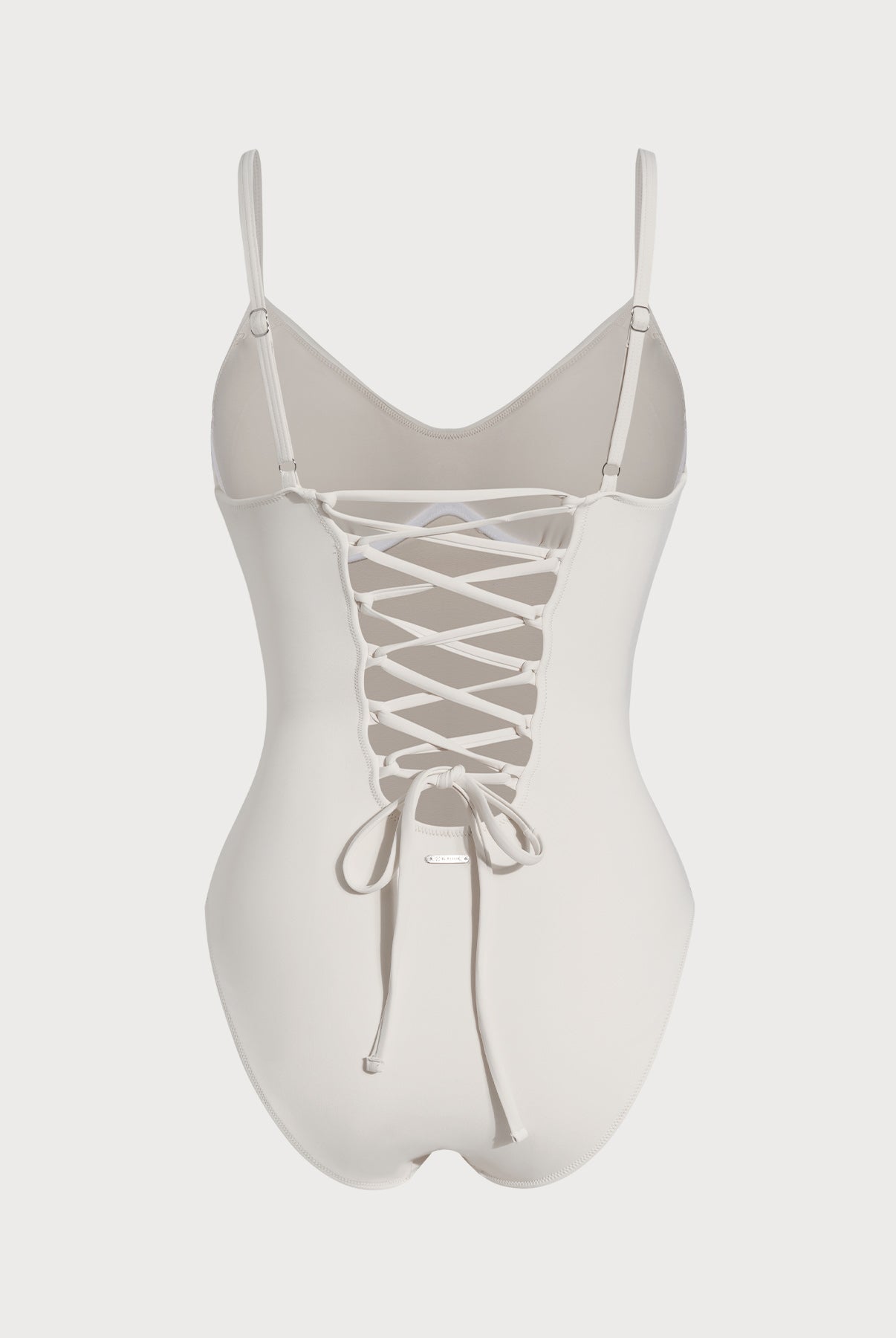 Women's Knitted Nylon One-Piece Swimsuit Sustainable One-Pieces - BERLOOK