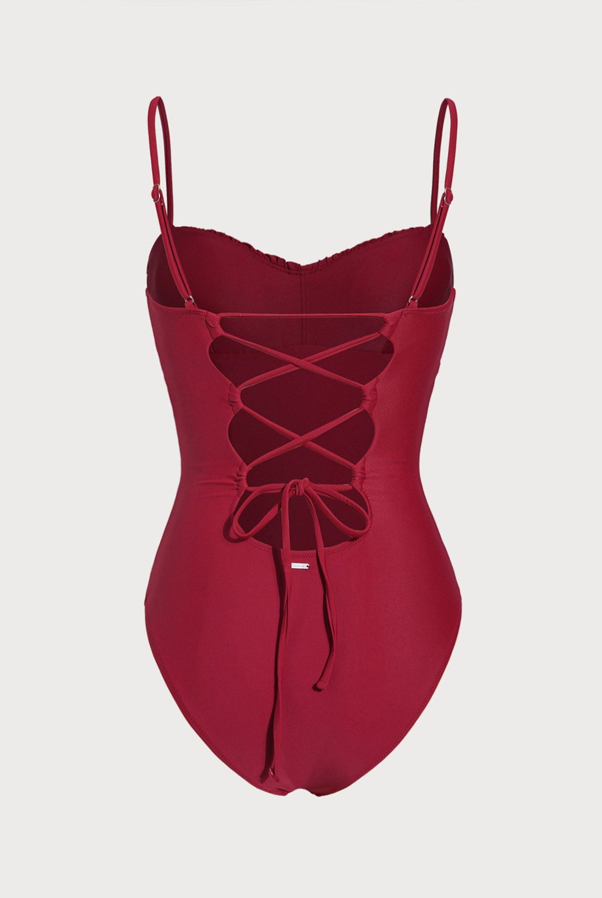 Women's Knitted Nylon One-Piece Swimsuit Sustainable One-Pieces - BERLOOK