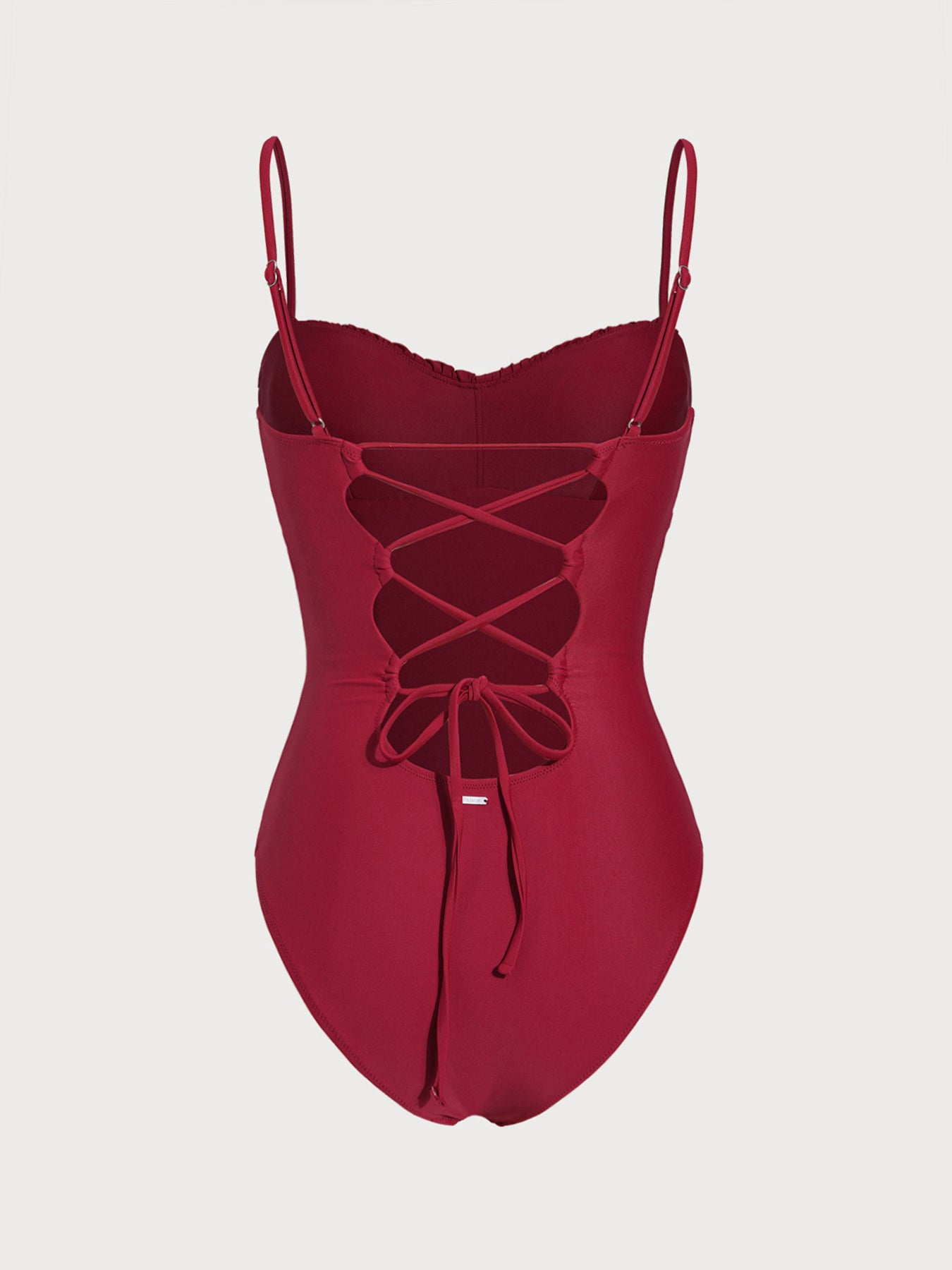 Women's Knitted Nylon One-Piece Swimsuit Sustainable One-Pieces - BERLOOK