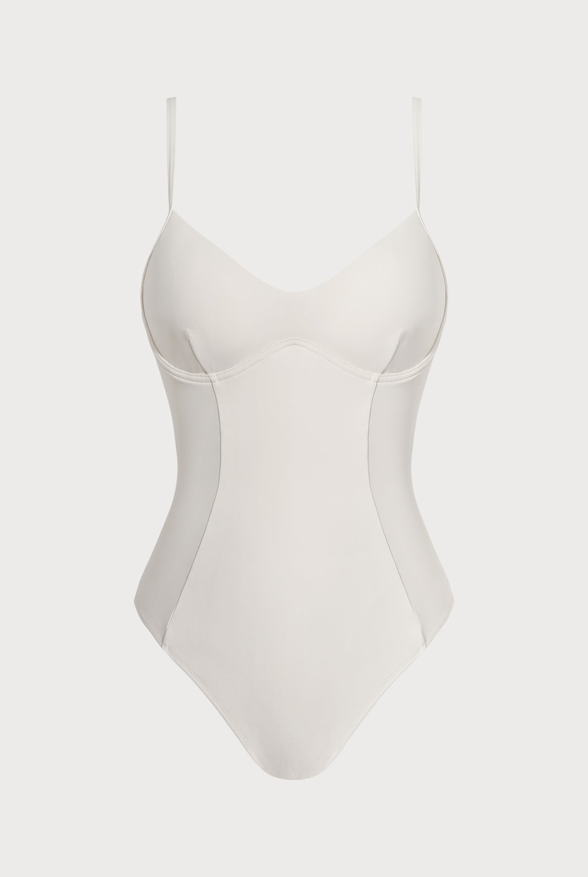 Women's Knitted Nylon One-Piece Swimsuit Sustainable One-Pieces - BERLOOK