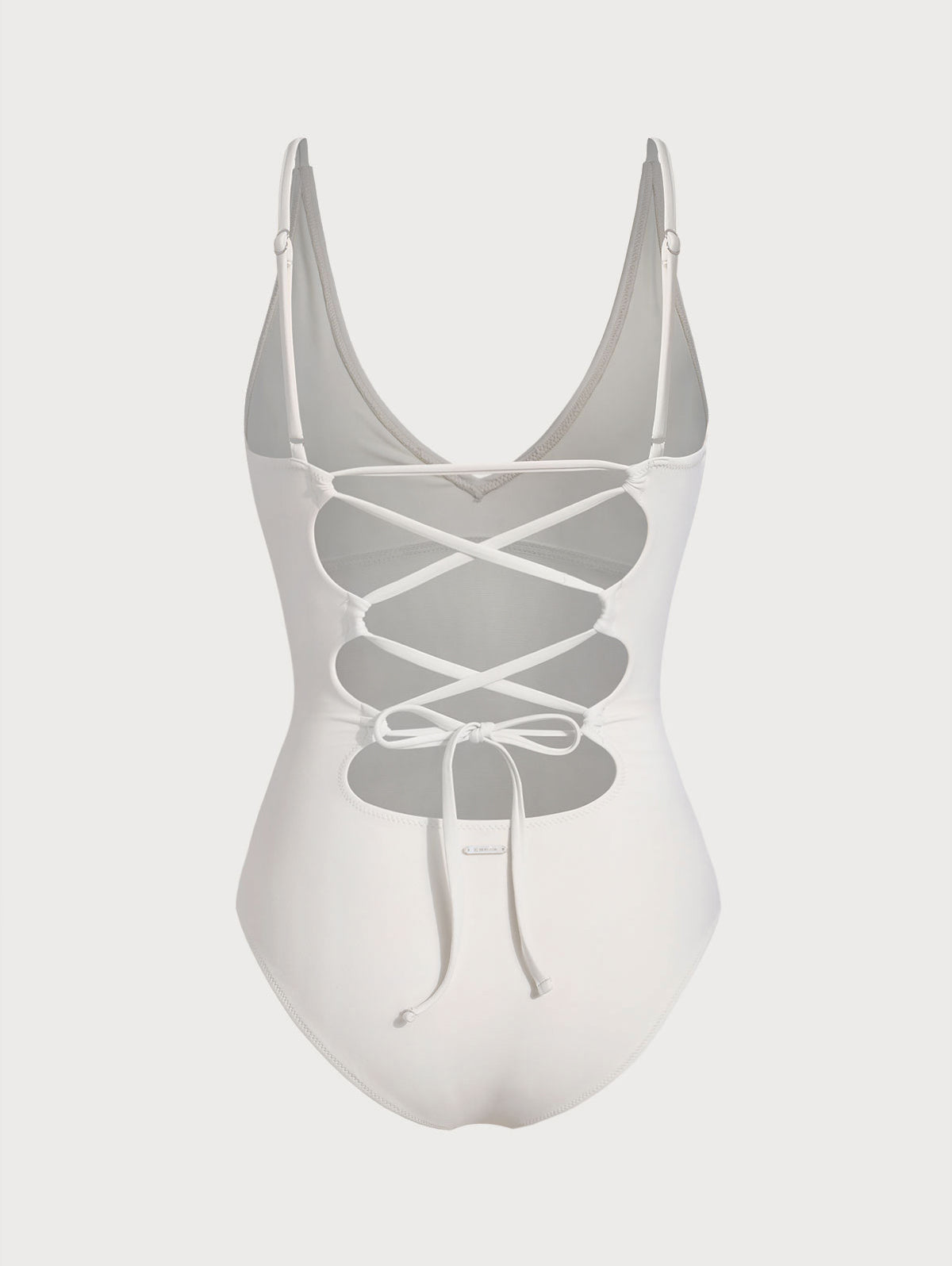 Women's Knitted Nylon One-Piece Swimsuit Sustainable One-Pieces - BERLOOK