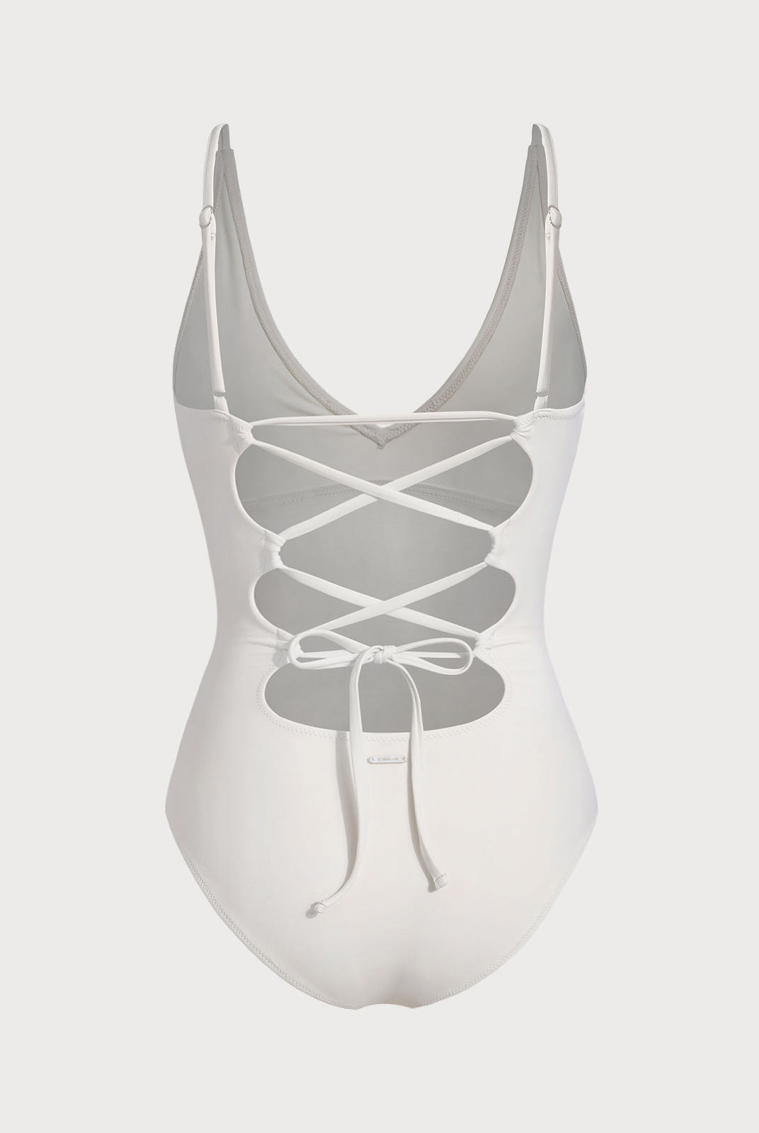 Women's Knitted Nylon One-Piece Swimsuit Sustainable One-Pieces - BERLOOK