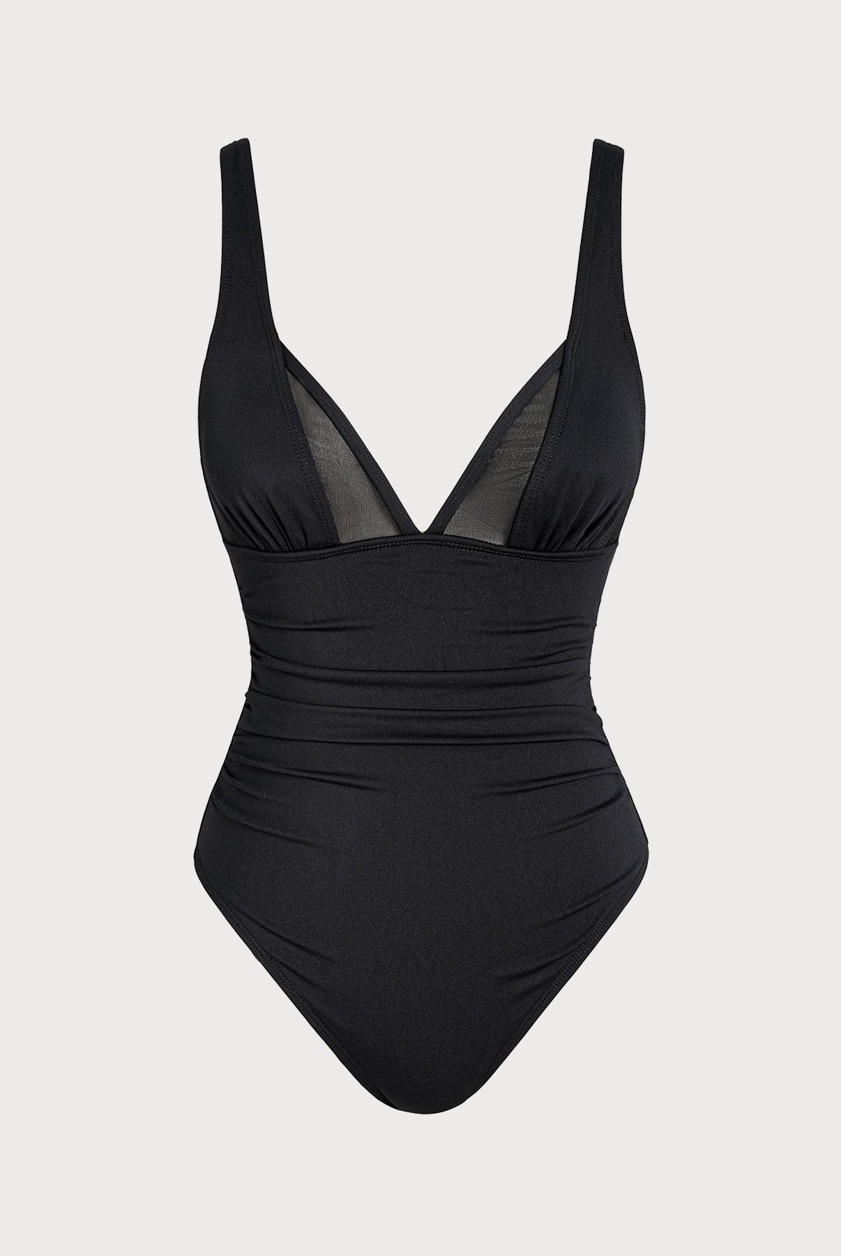 Women's Knitted Nylon One-Piece Swimsuit Sustainable One-Pieces - BERLOOK
