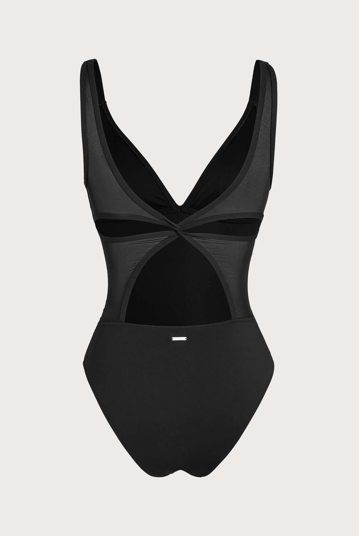Women's Knitted Nylon One-Piece Swimsuit Sustainable One-Pieces - BERLOOK