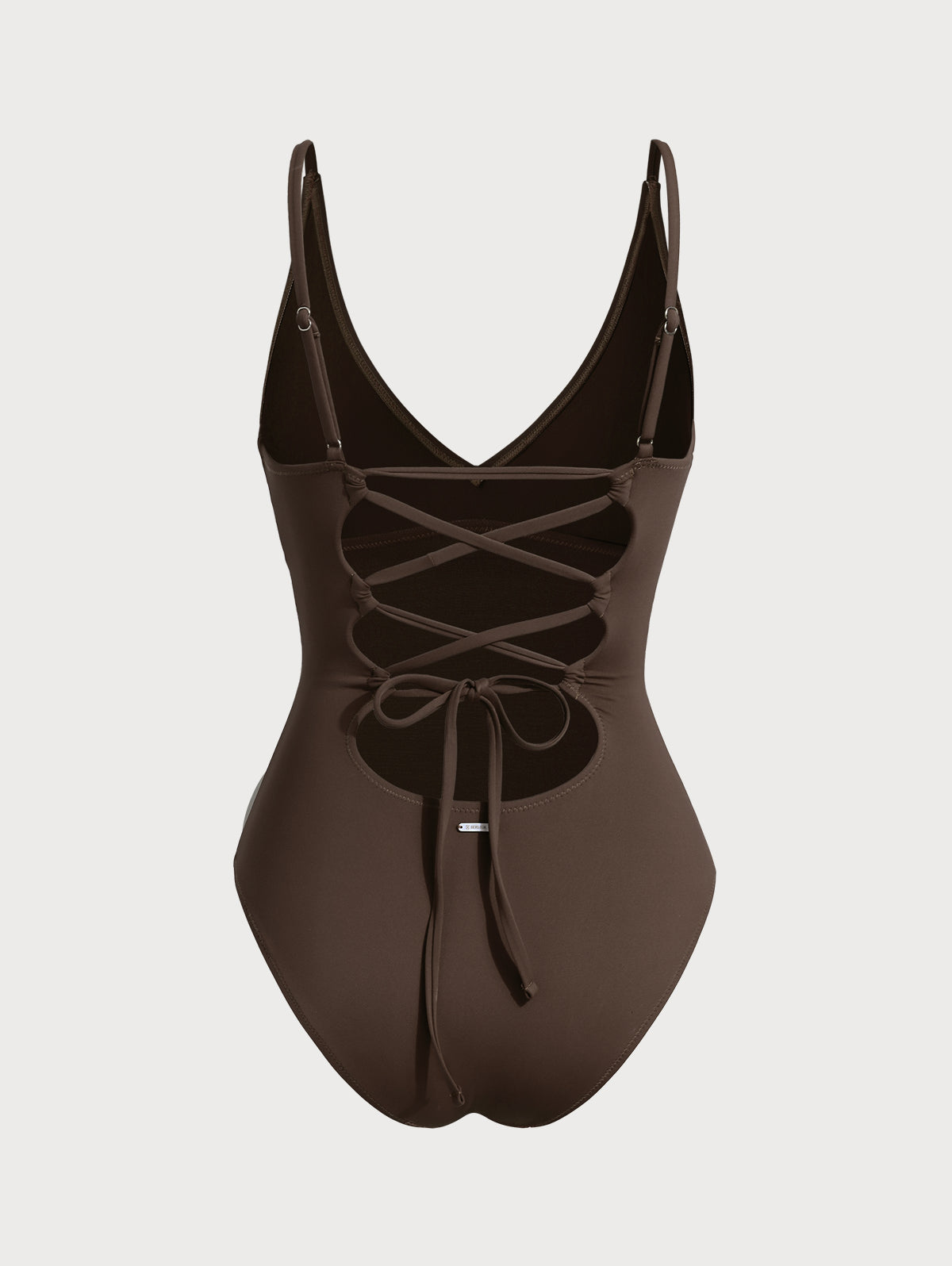 Women's Knitted Nylon One-Piece Swimsuit Sustainable One-Pieces - BERLOOK