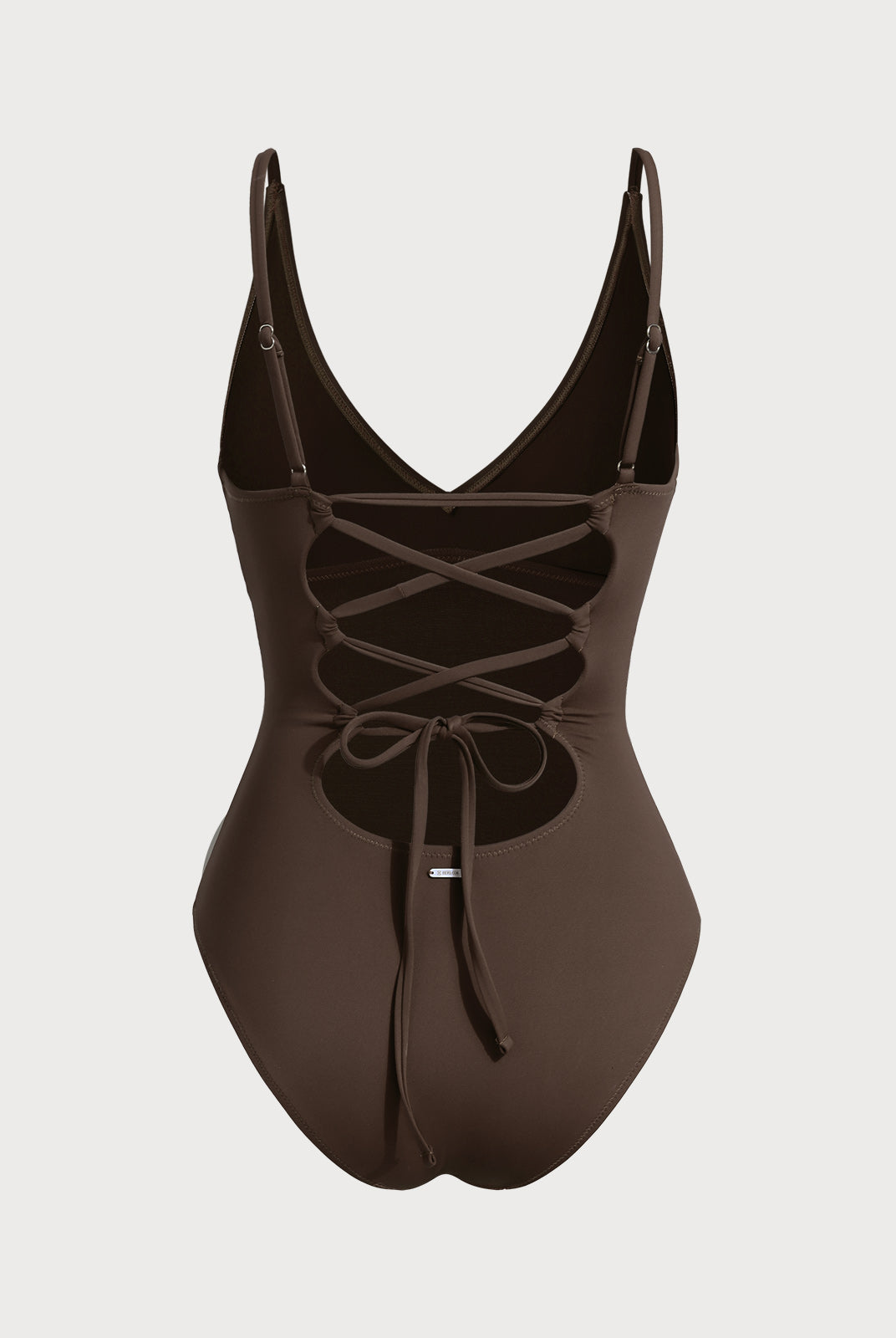 Women's Knitted Nylon One-Piece Swimsuit Sustainable One-Pieces - BERLOOK
