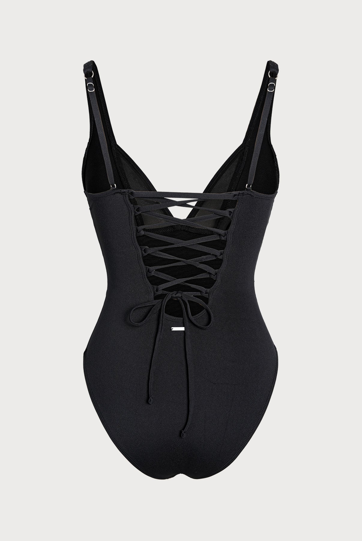 Women's Knitted Nylon One-Piece Swimsuit Sustainable One-Pieces - BERLOOK