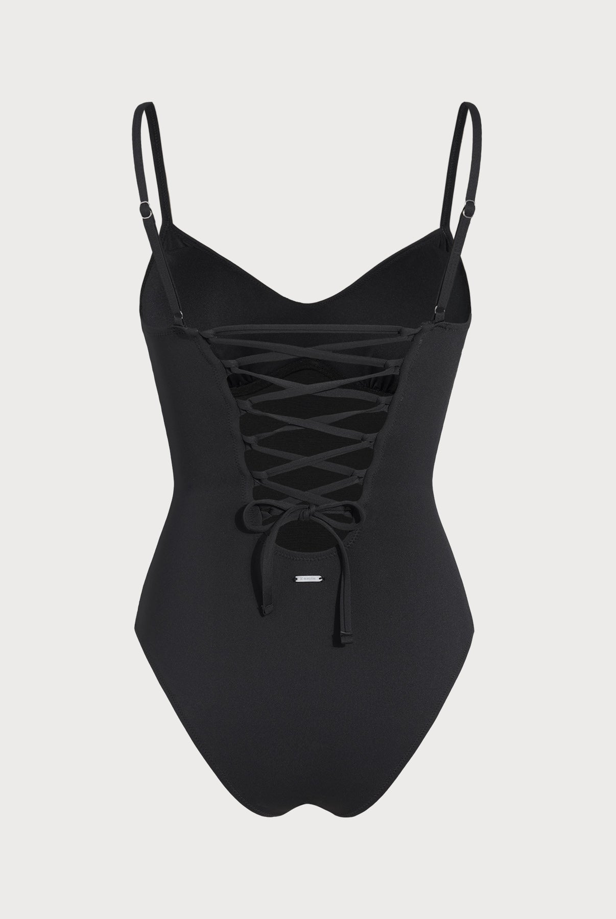 Women's Knitted Nylon One-Piece Swimsuit Sustainable One-Pieces - BERLOOK