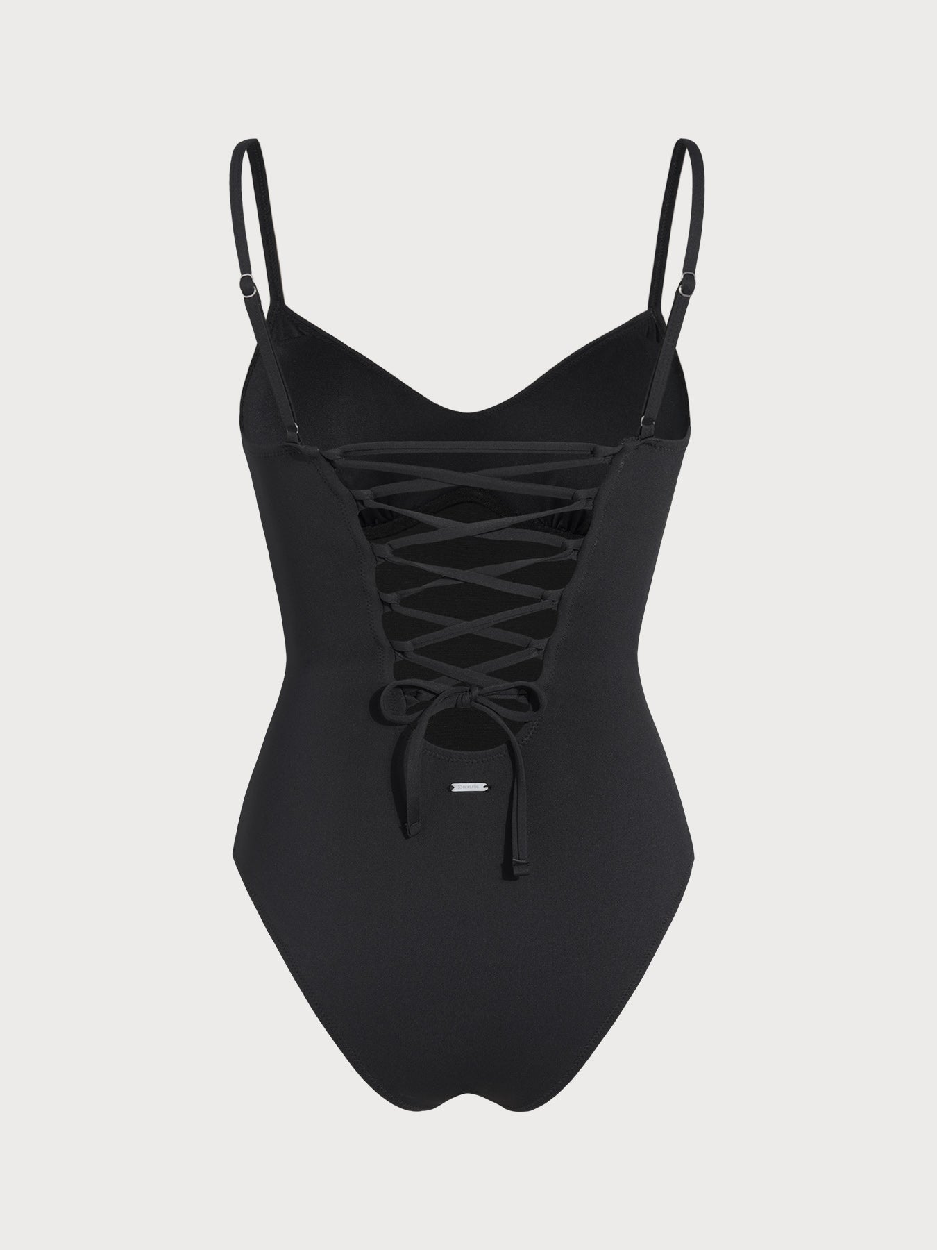 Women's Knitted Nylon One-Piece Swimsuit Sustainable One-Pieces - BERLOOK