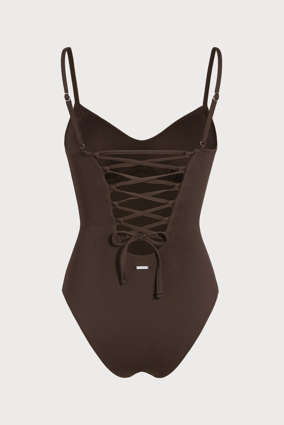 Women's Knitted Nylon One-Piece Swimsuit Sustainable One-Pieces - BERLOOK