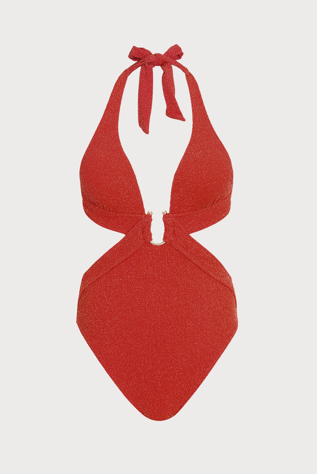 Women's Knitted Nylon One-Piece Swimsuit Sustainable One-Pieces - BERLOOK