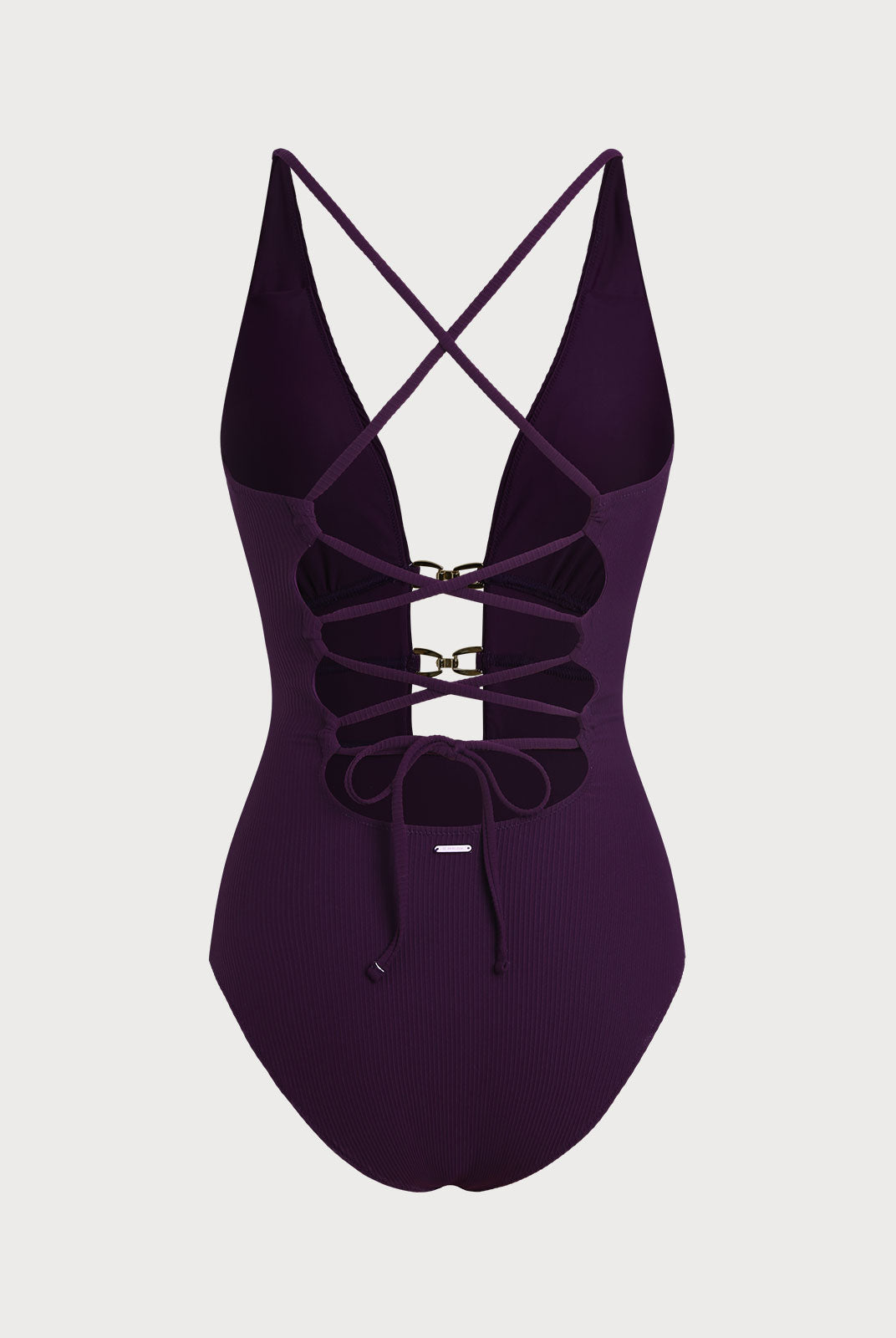 Women's Knitted Nylon One-Piece Swimwear Sustainable One-Pieces - BERLOOK