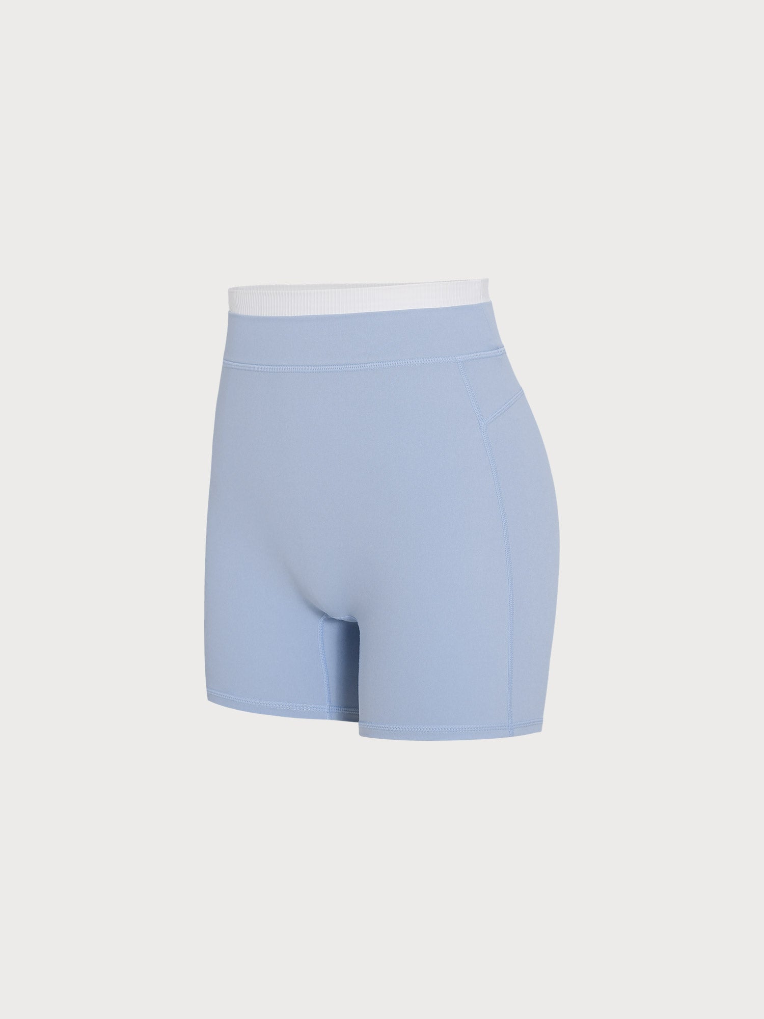 Women's Knitted Nylon Shorts Sustainable Yoga Bottoms - BERLOOK