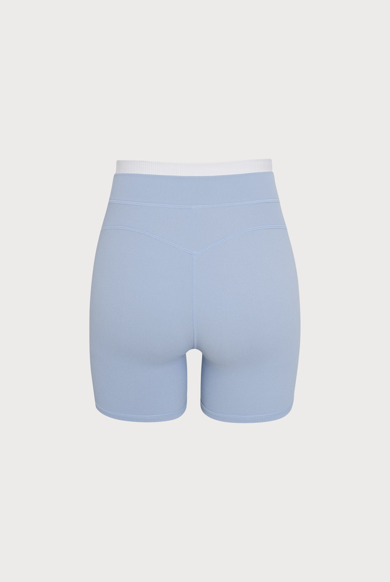 Women's Knitted Nylon Shorts Sustainable Yoga Bottoms - BERLOOK