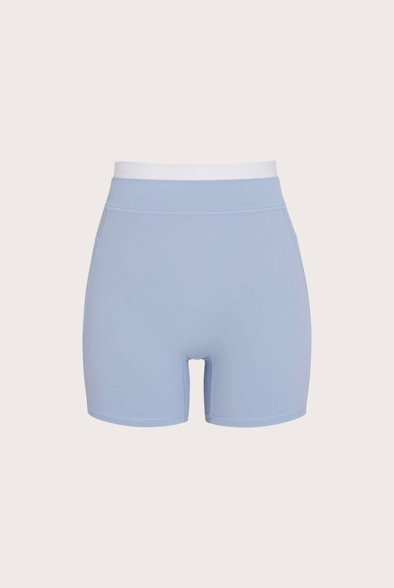 Women's Knitted Nylon Shorts Sustainable Yoga Bottoms - BERLOOK