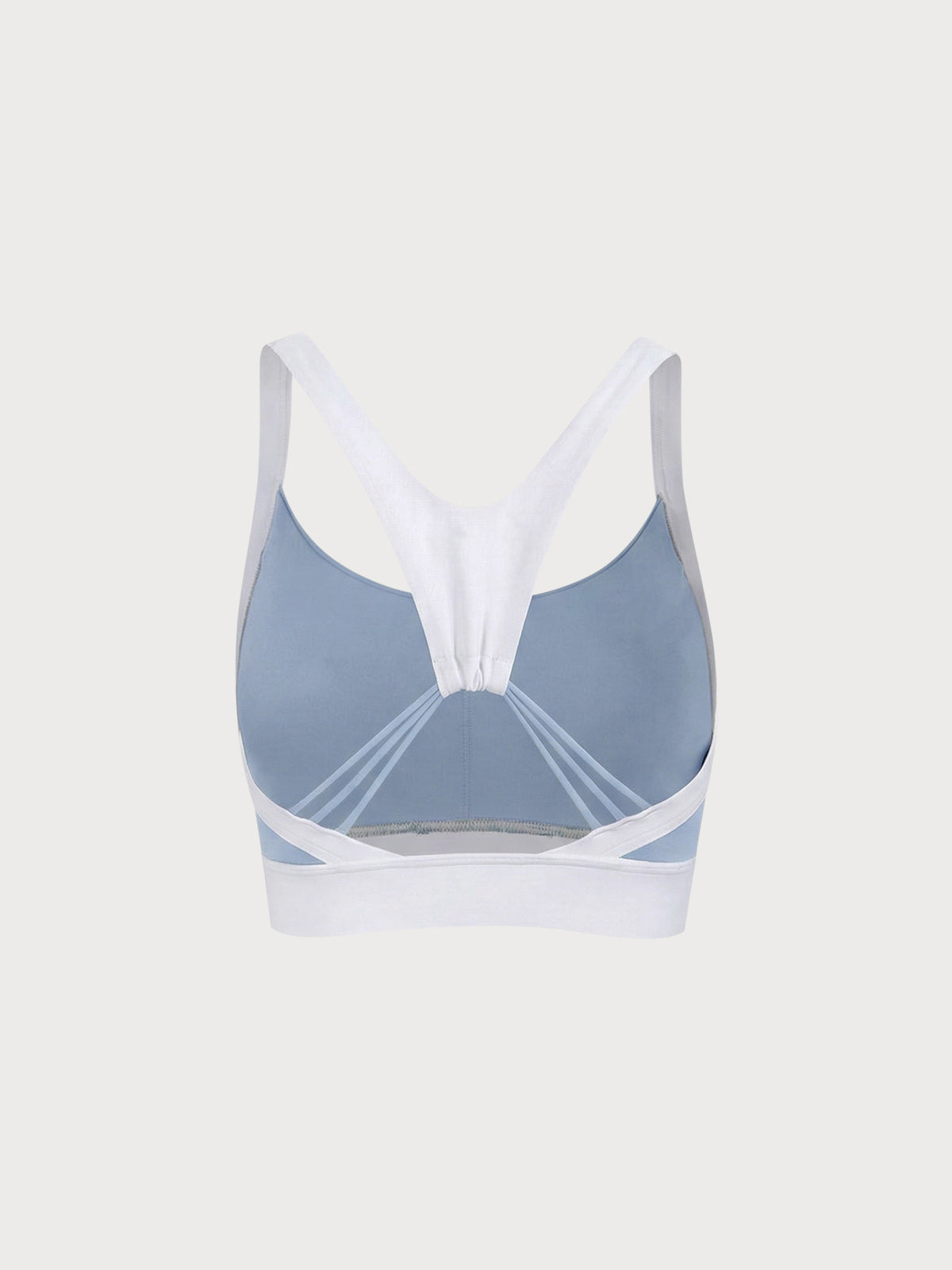 Women's Knitted Nylon Sports Bra Sustainable Yoga Tops - BERLOOK