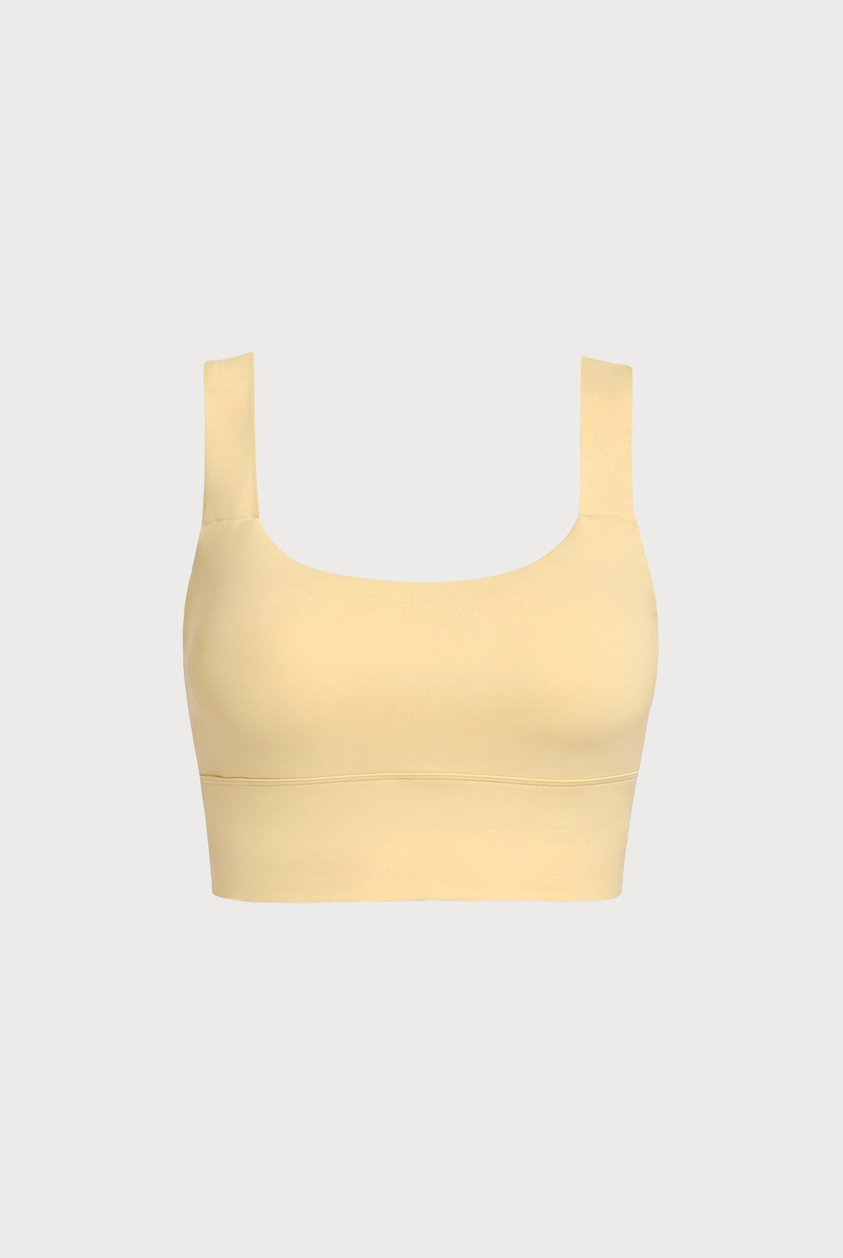 Women's Knitted Nylon Sports Bra Sustainable Yoga Tops - BERLOOK
