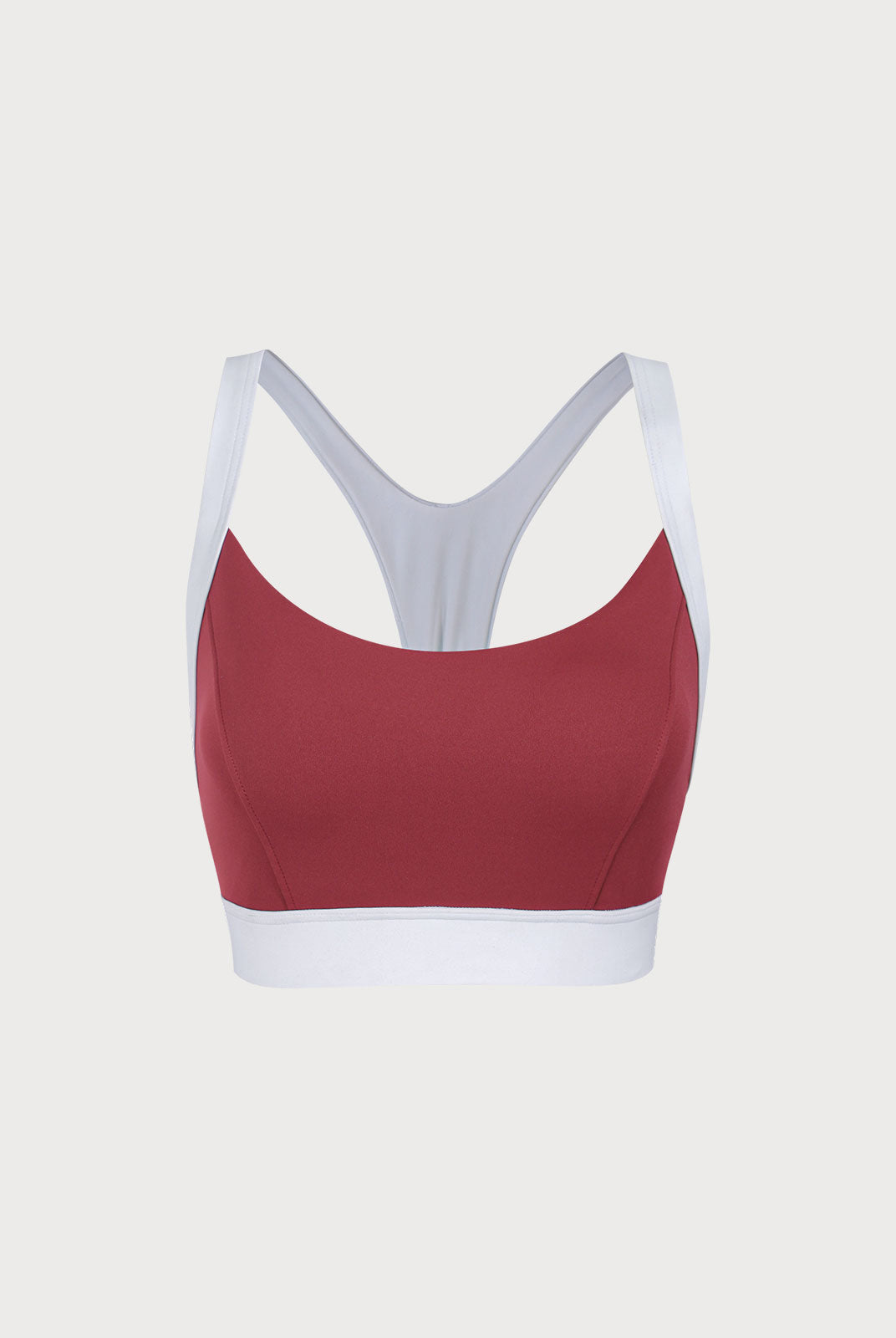 Women's Knitted Nylon Sports Bra Sustainable Yoga Tops - BERLOOK