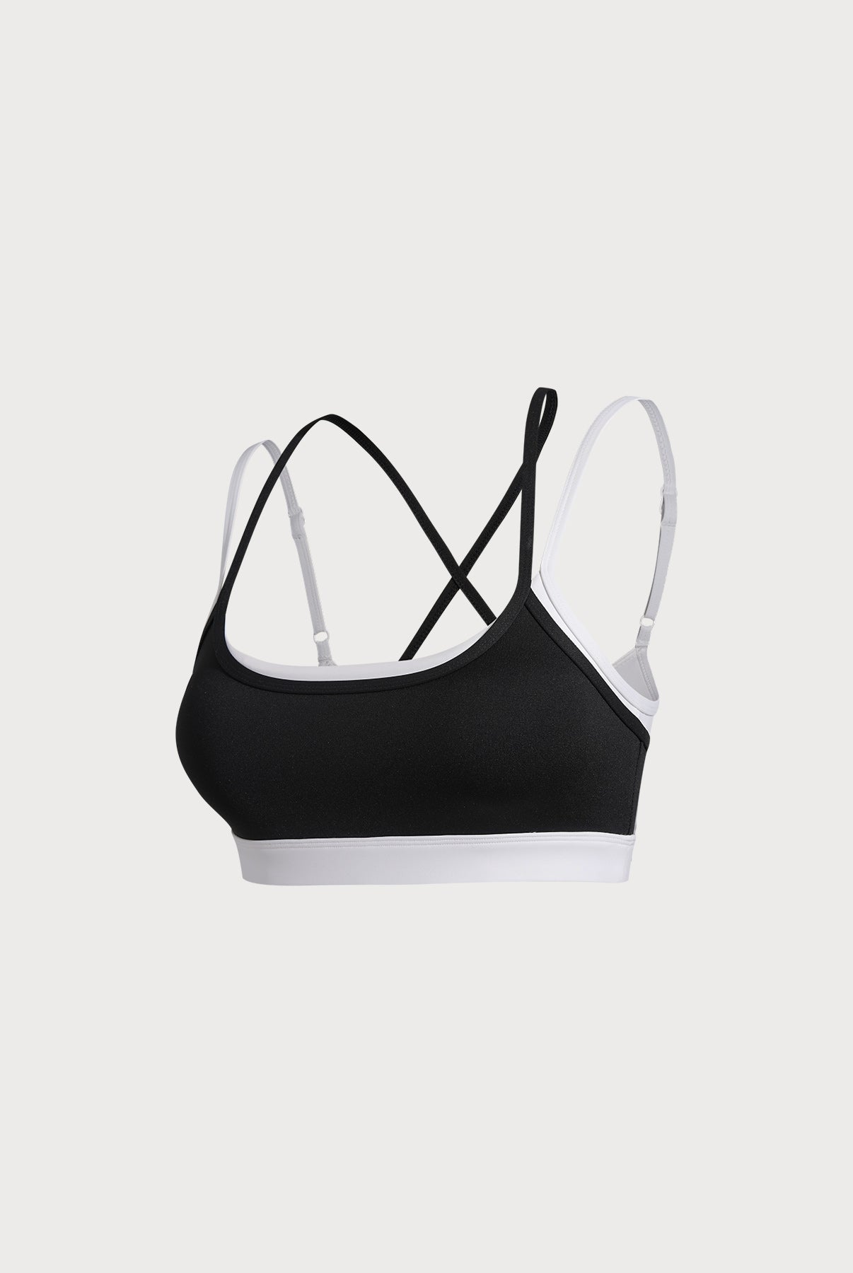 Women's Knitted Nylon Sports Bra Sustainable Yoga Tops - BERLOOK
