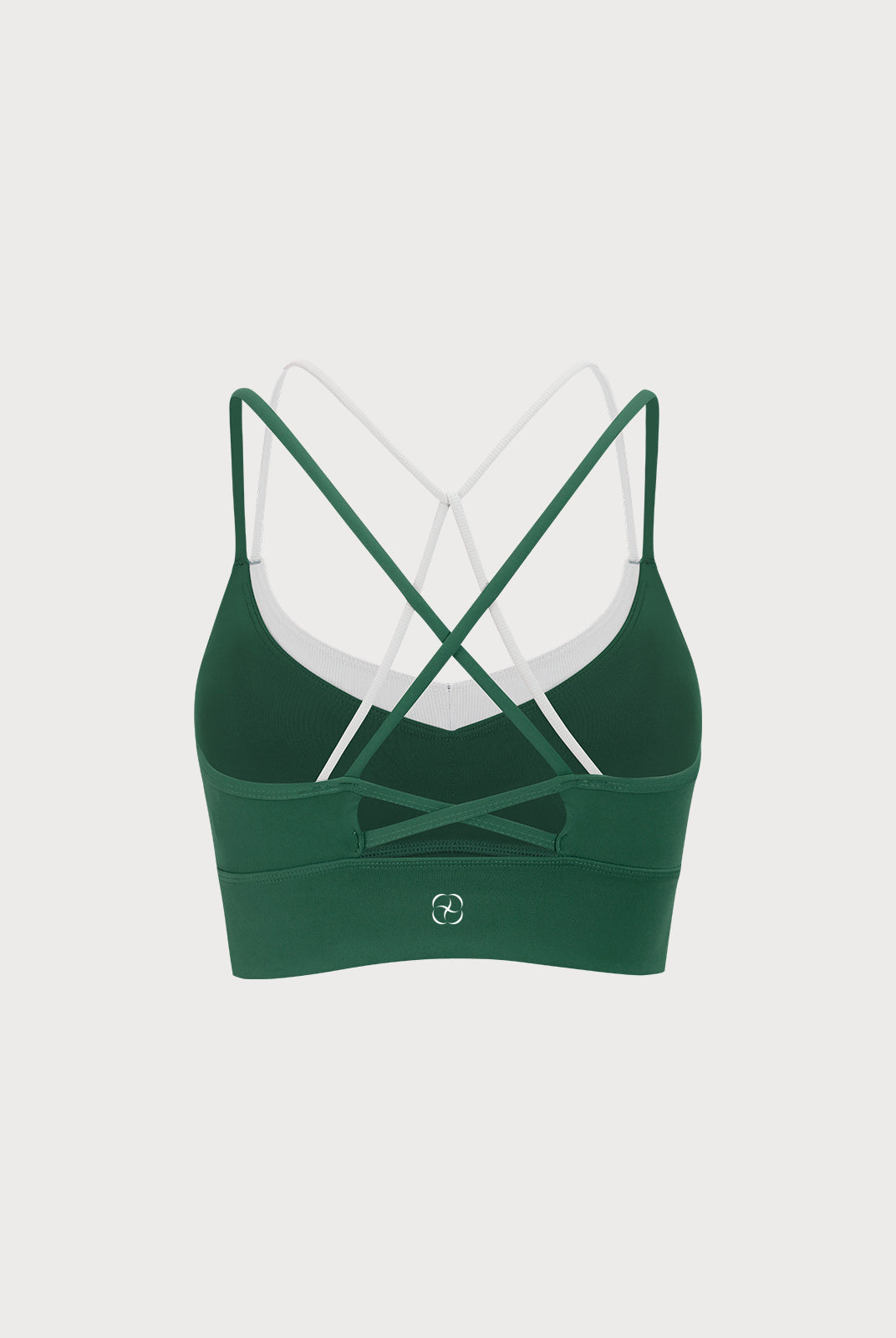 Women's Knitted Nylon Sports Bra Sustainable Yoga Tops - BERLOOK