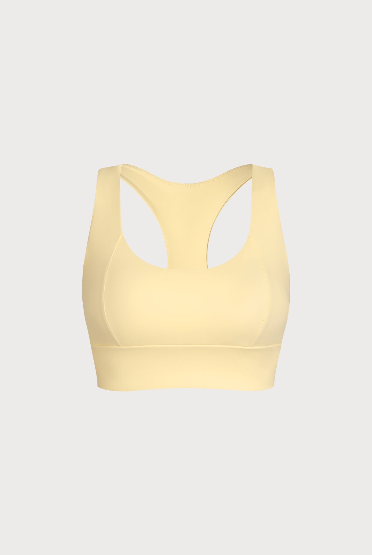Women's Knitted Nylon Sports Bra Sustainable Yoga Tops - BERLOOK