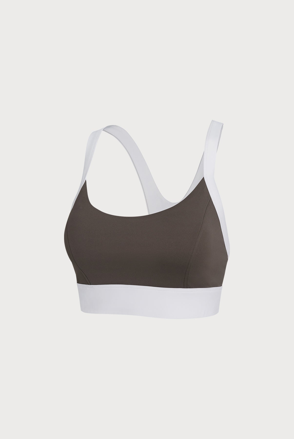 Women's Knitted Nylon Sports Bra Sustainable Yoga Tops - BERLOOK