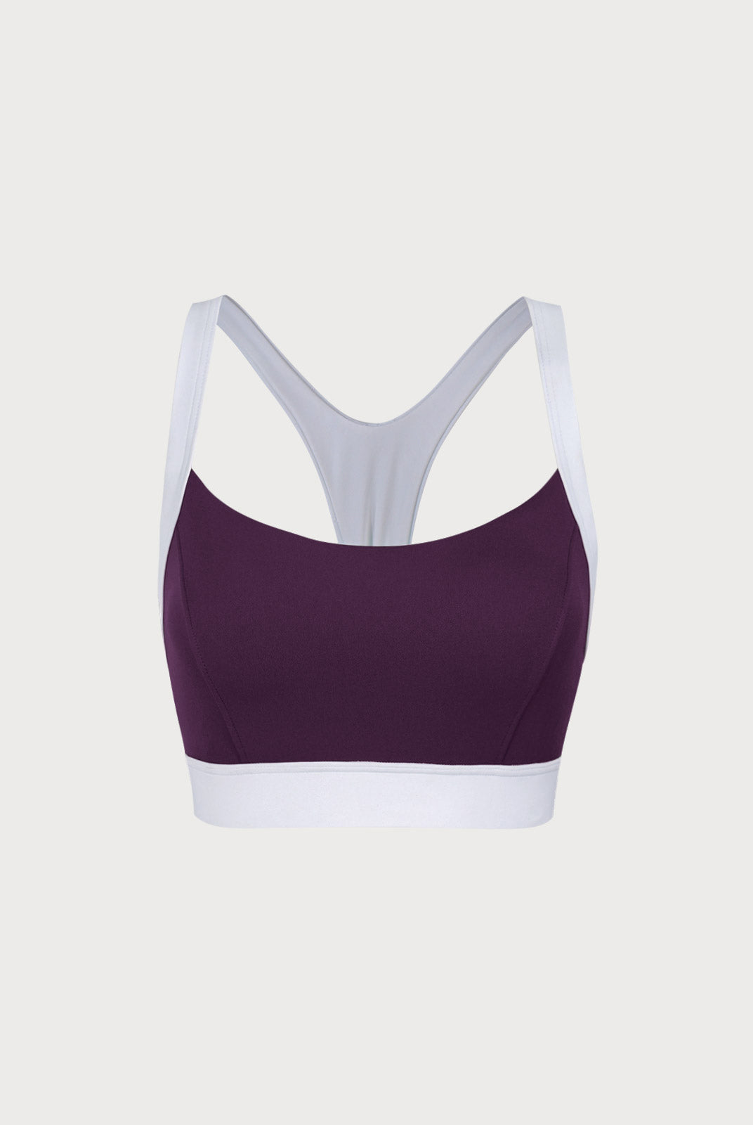 Women's Knitted Nylon Sports Bra Sustainable Yoga Tops - BERLOOK