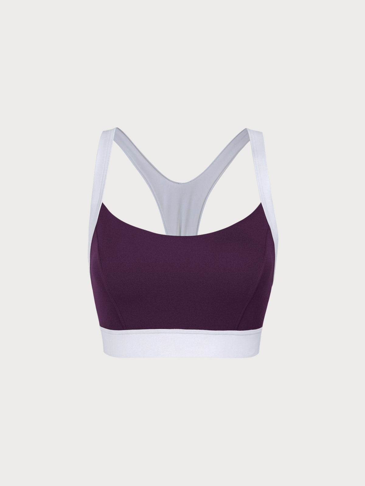 Women's Knitted Nylon Sports Bra Sustainable Yoga Tops - BERLOOK