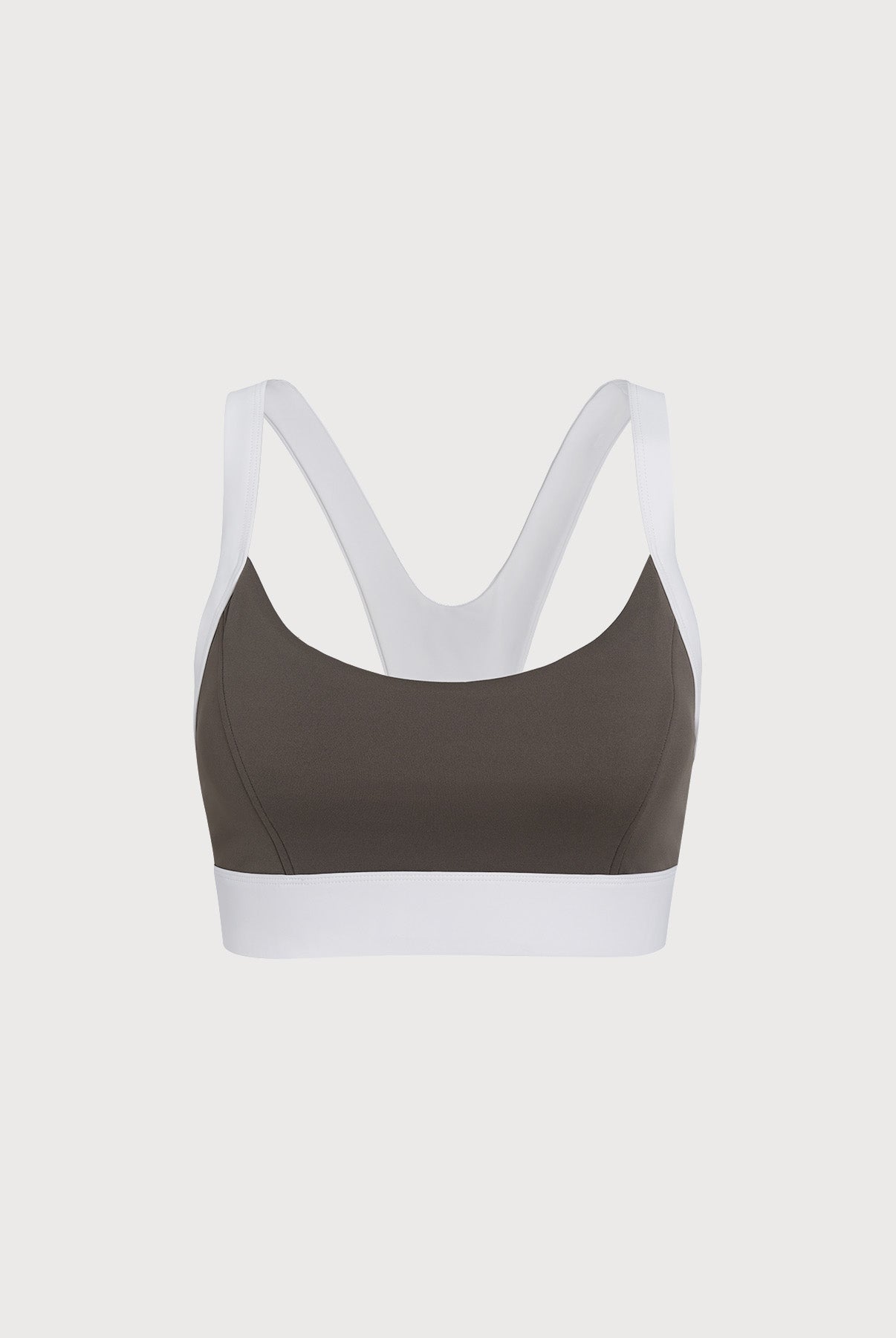 Women's Knitted Nylon Sports Bra Sustainable Yoga Tops - BERLOOK