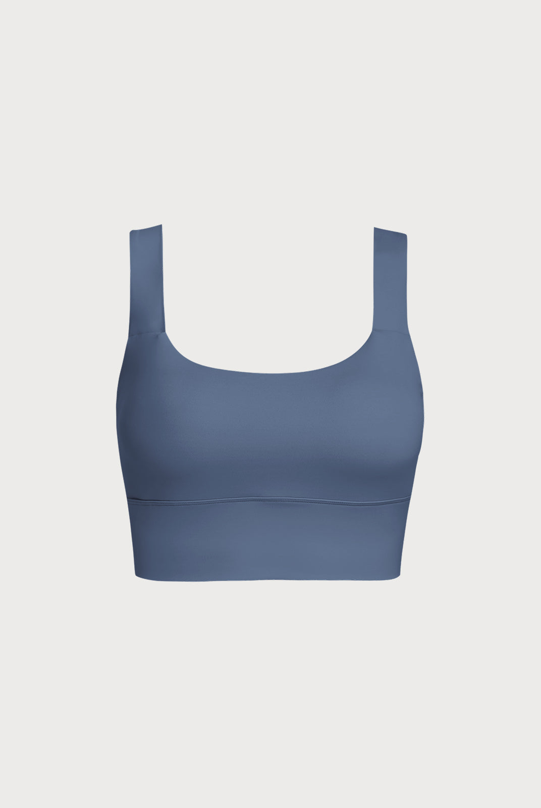 Women's Knitted Nylon Sports Bra Sustainable Yoga Tops - BERLOOK