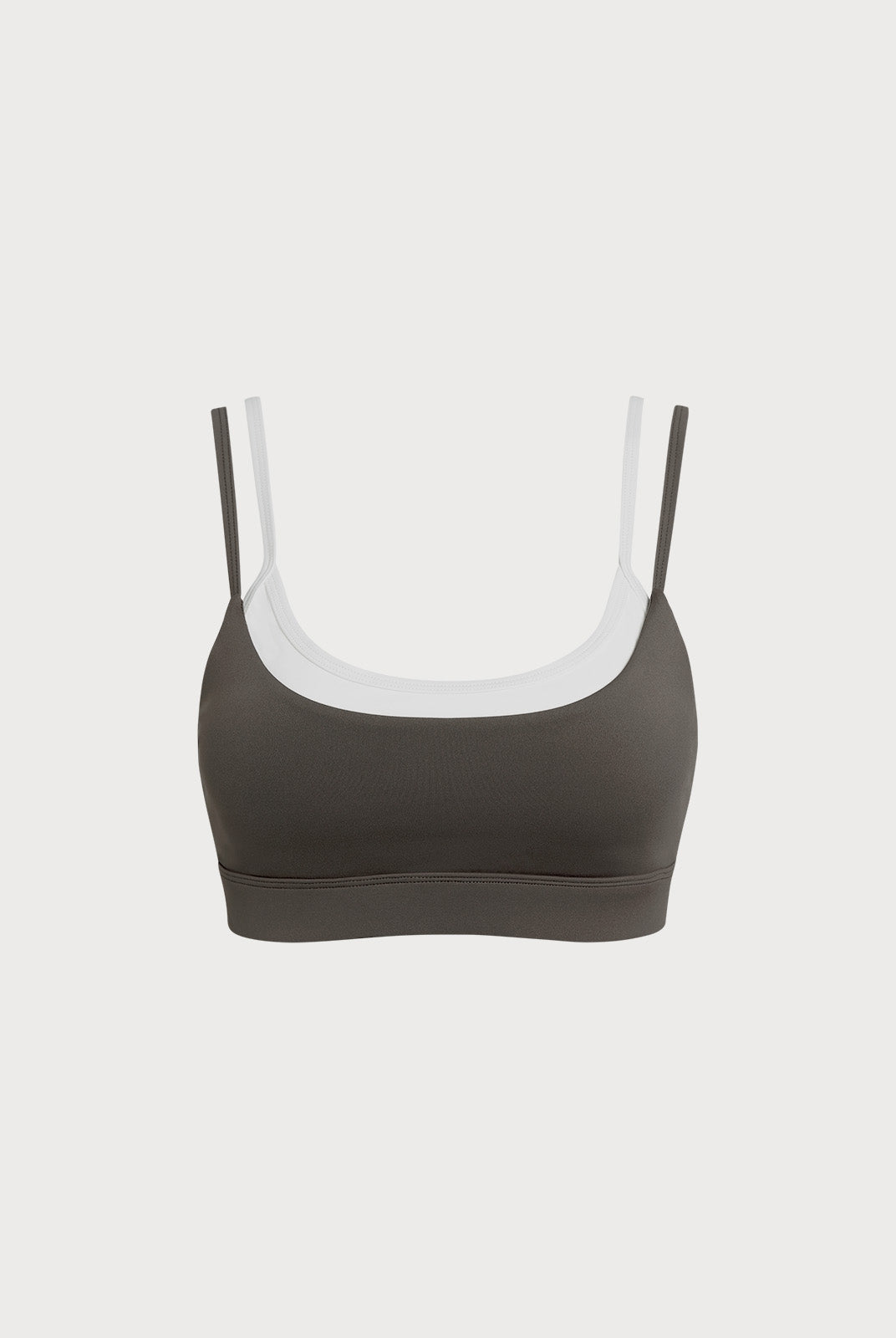 Women's Knitted Nylon Sports Bra Sustainable Yoga Tops - BERLOOK