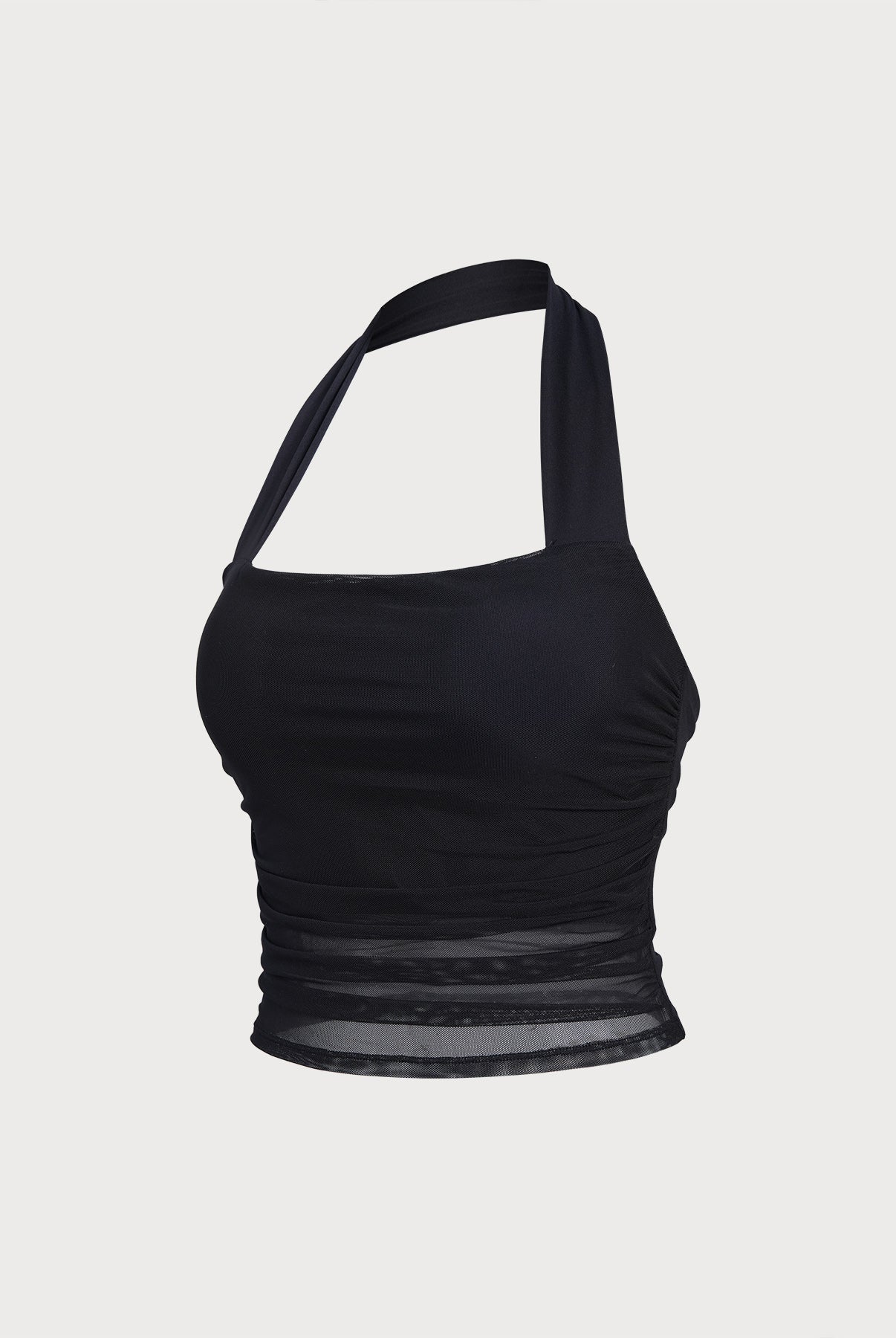Women's Knitted Nylon Sports Bra Sustainable Yoga Tops - BERLOOK
