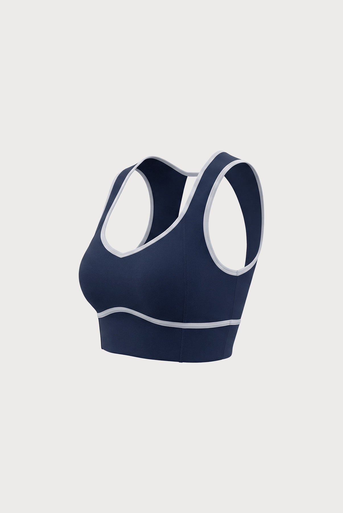 Women's Knitted Nylon Sports Bra Sustainable Yoga Tops - BERLOOK