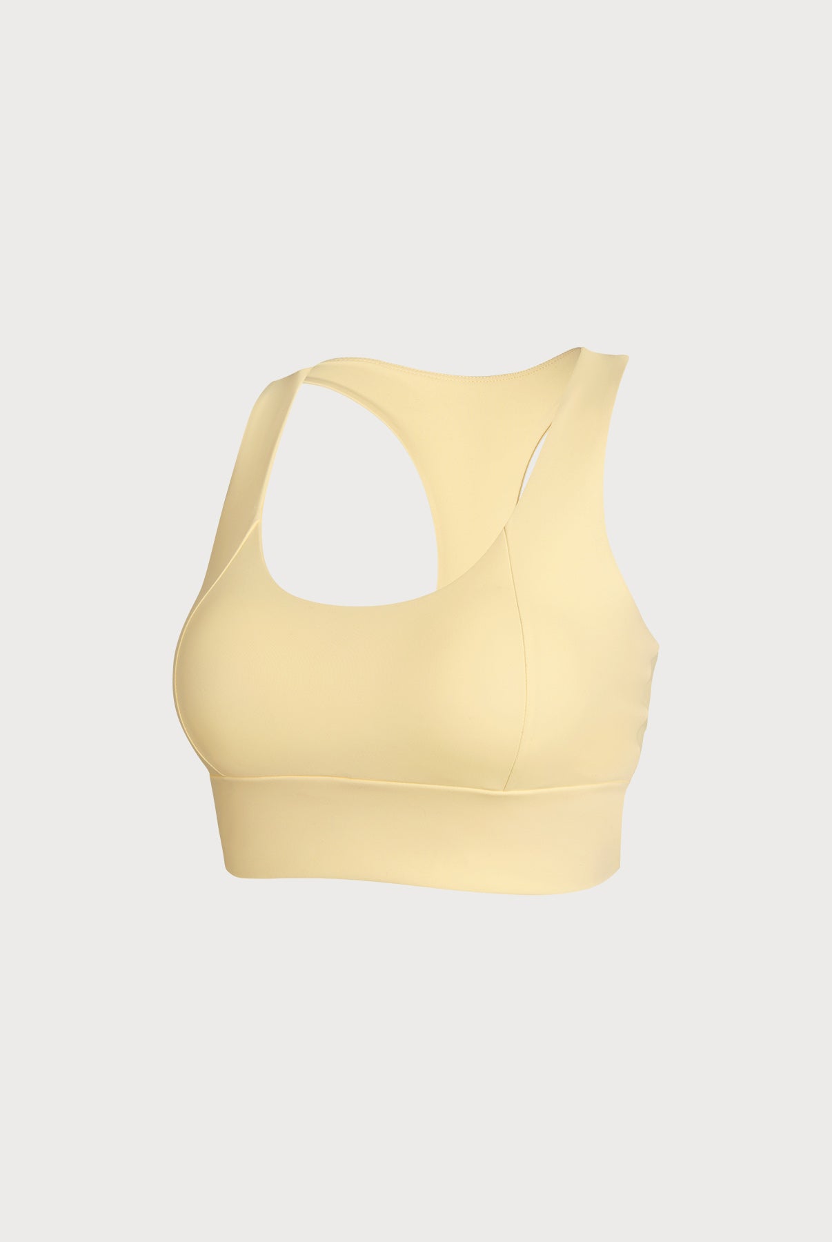 Women's Knitted Nylon Sports Bra Sustainable Yoga Tops - BERLOOK