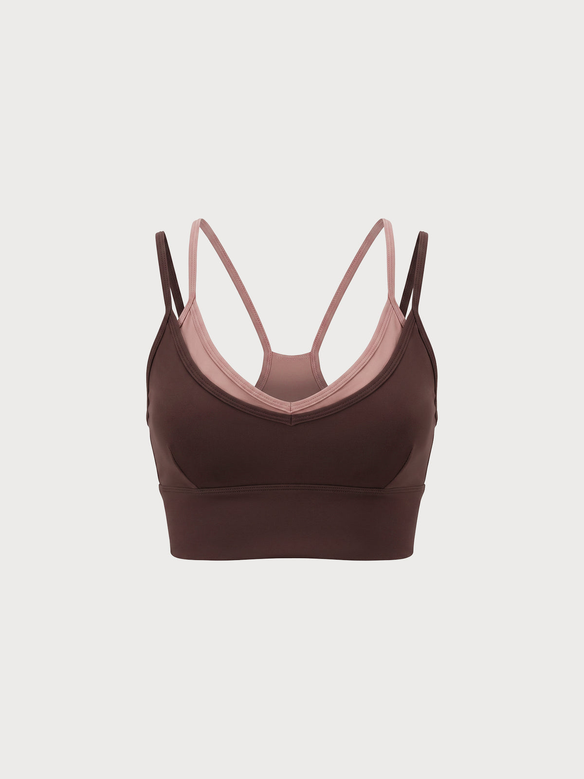 Women's Knitted Nylon Sports Bra Sustainable - BERLOOK