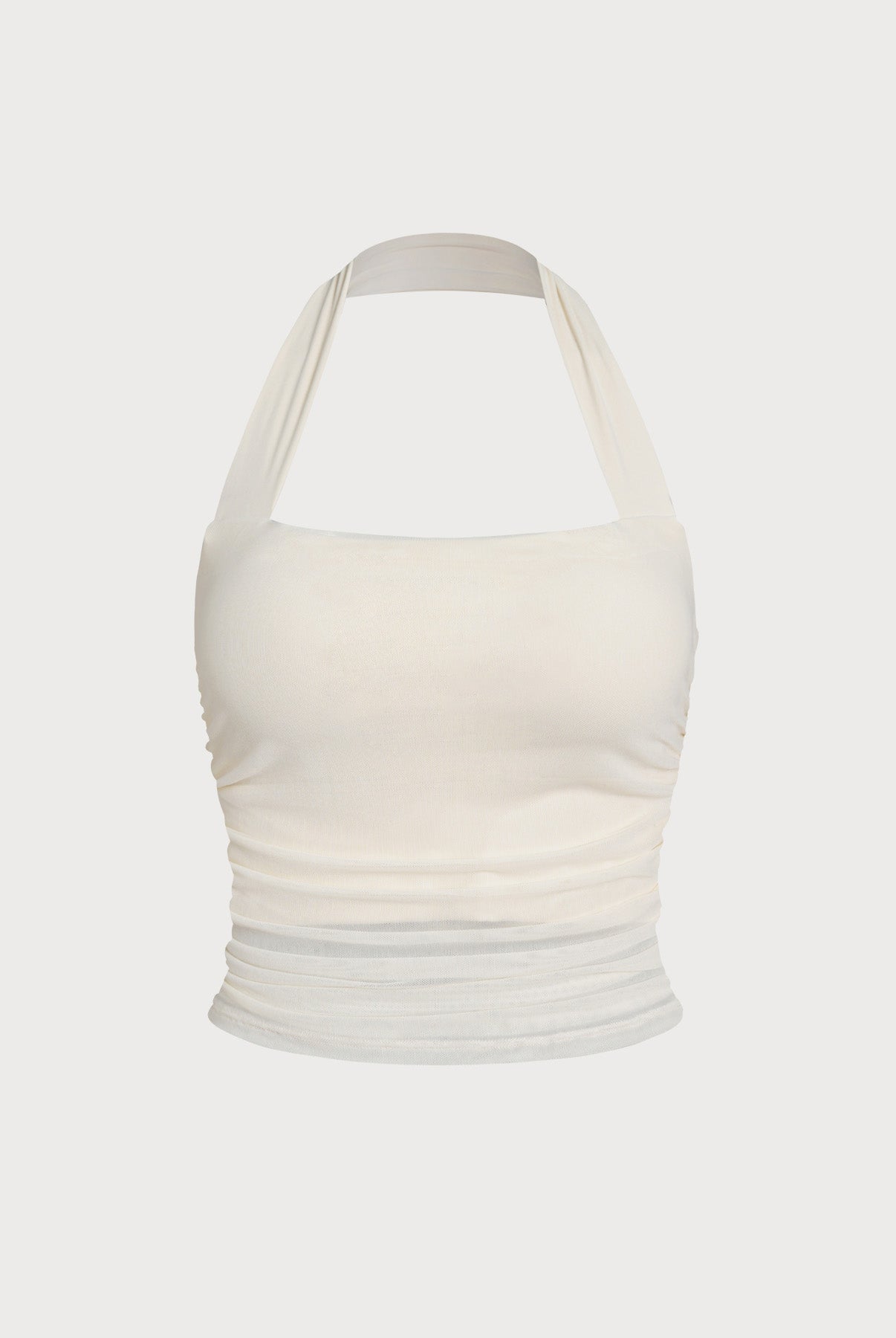 Women's Knitted Nylon Sports Bra Sustainable Yoga Tops - BERLOOK