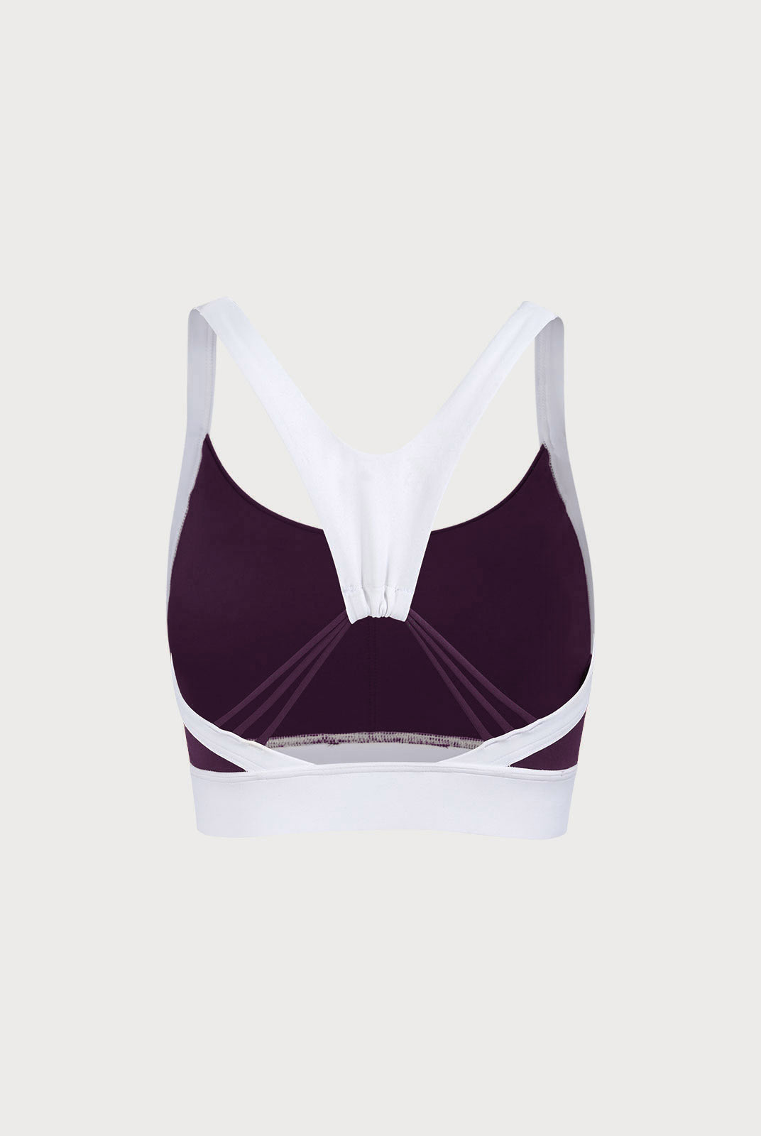 Women's Knitted Nylon Sports Bra Sustainable Yoga Tops - BERLOOK