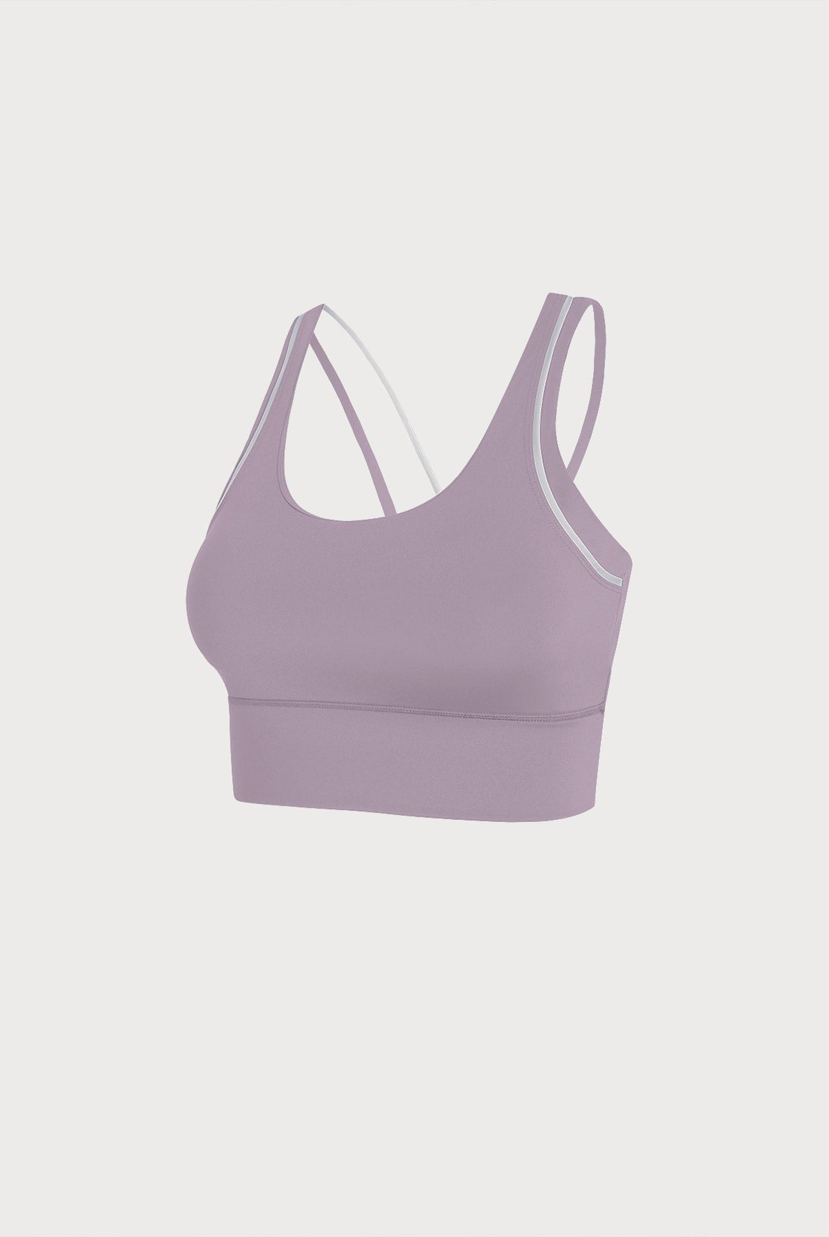 Women's Knitted Nylon Sports Bra Sustainable Yoga Tops - BERLOOK