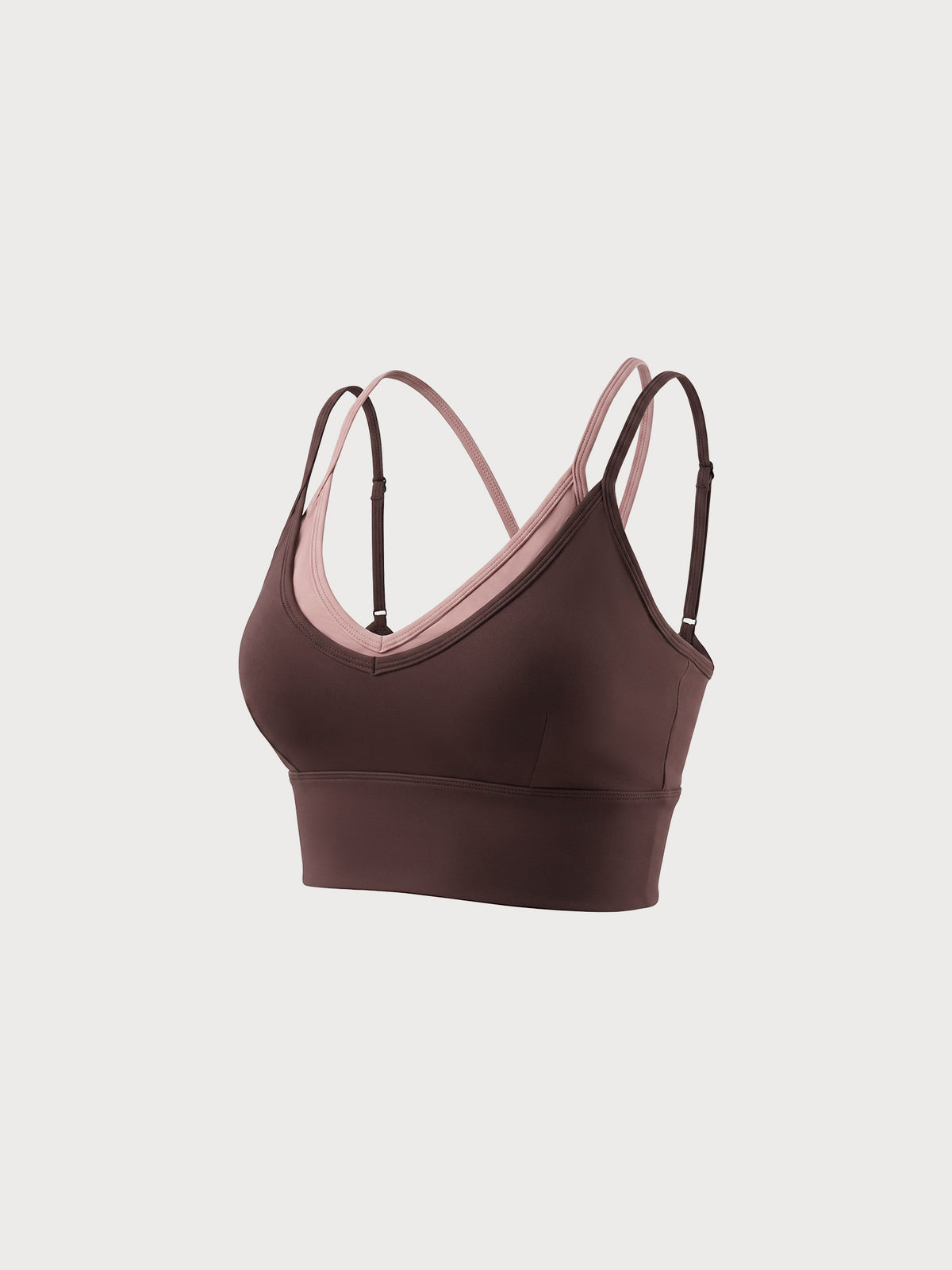 Women's Knitted Nylon Sports Bra Sustainable - BERLOOK