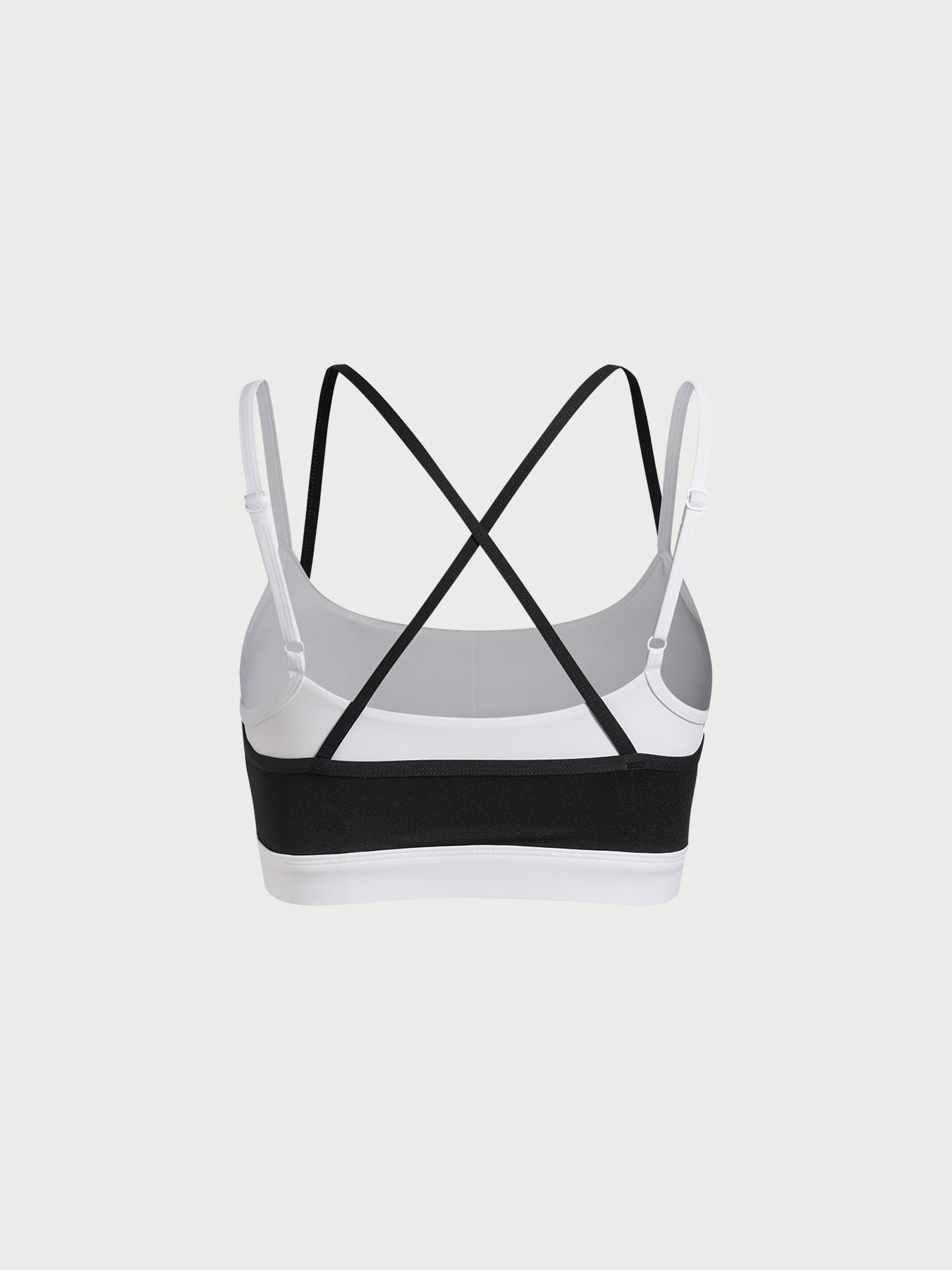 Women's Knitted Nylon Sports Bra Sustainable Yoga Tops - BERLOOK