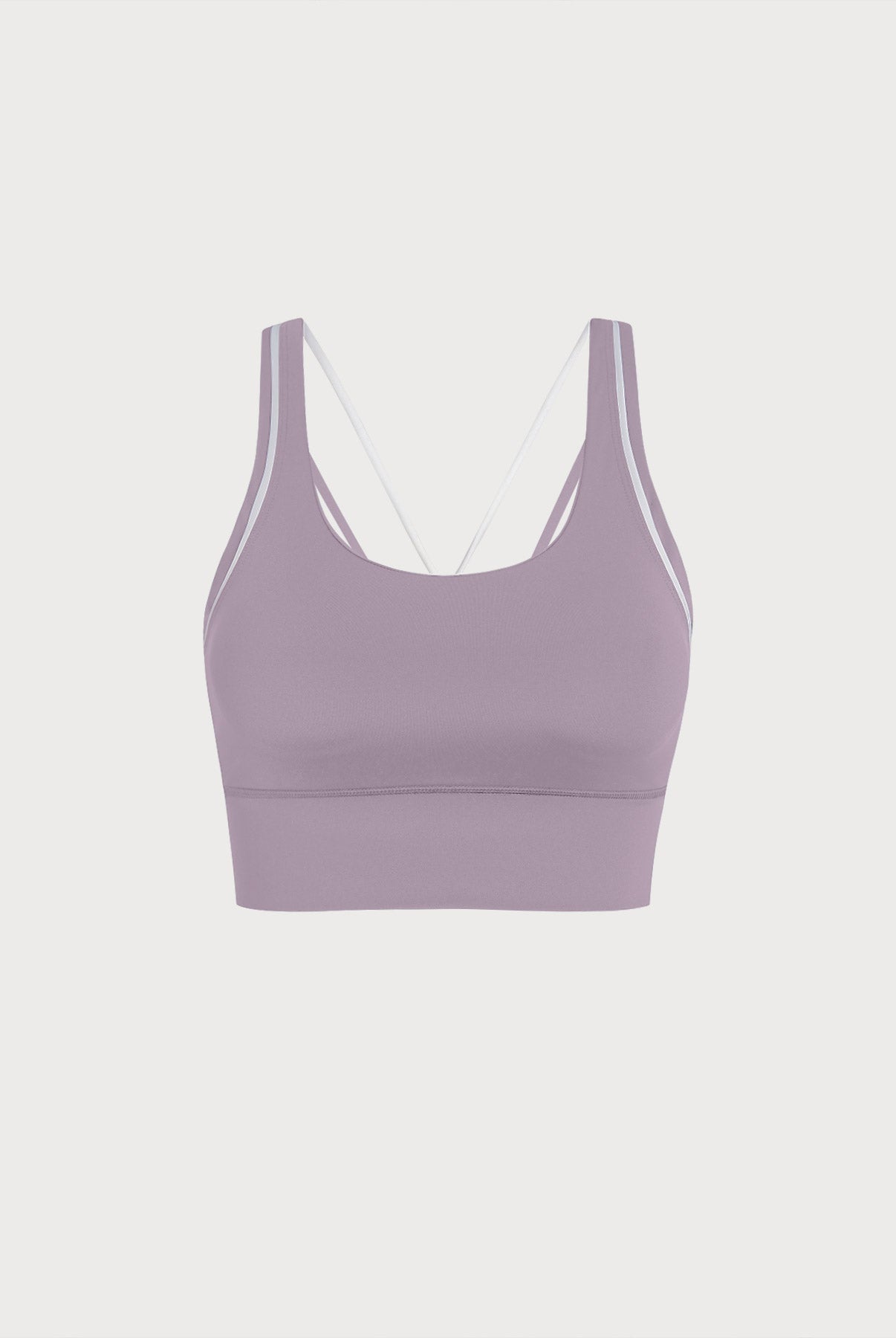 Women's Knitted Nylon Sports Bra Sustainable Yoga Tops - BERLOOK