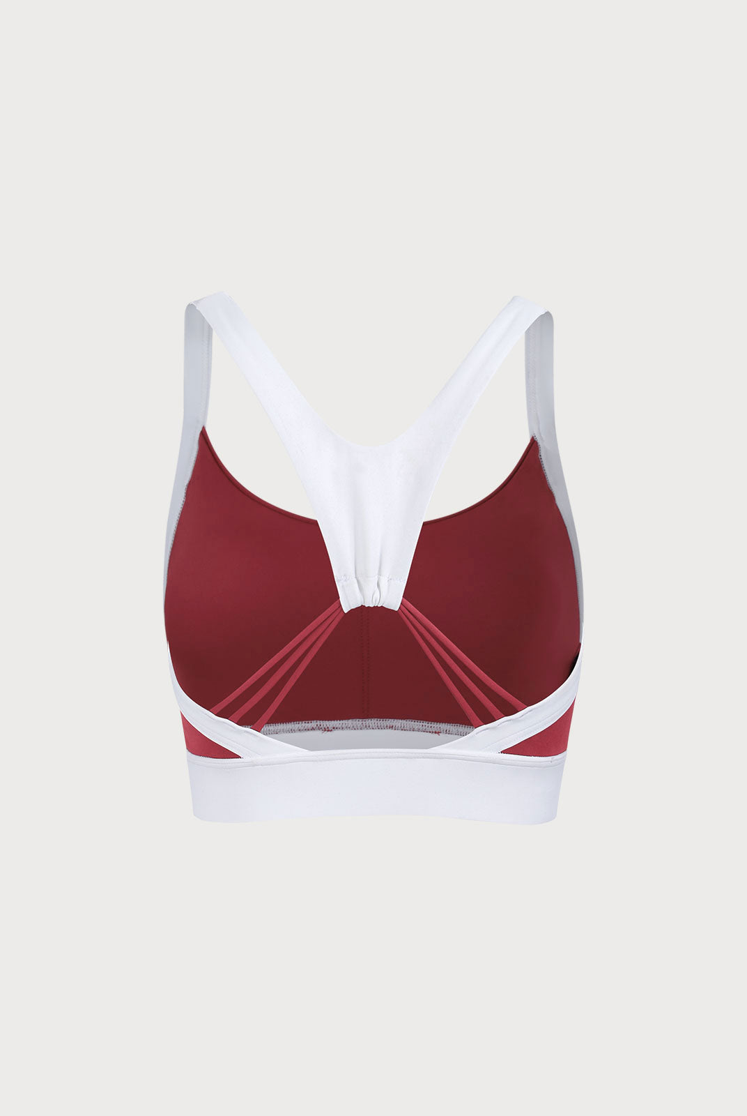 Women's Knitted Nylon Sports Bra Sustainable Yoga Tops - BERLOOK