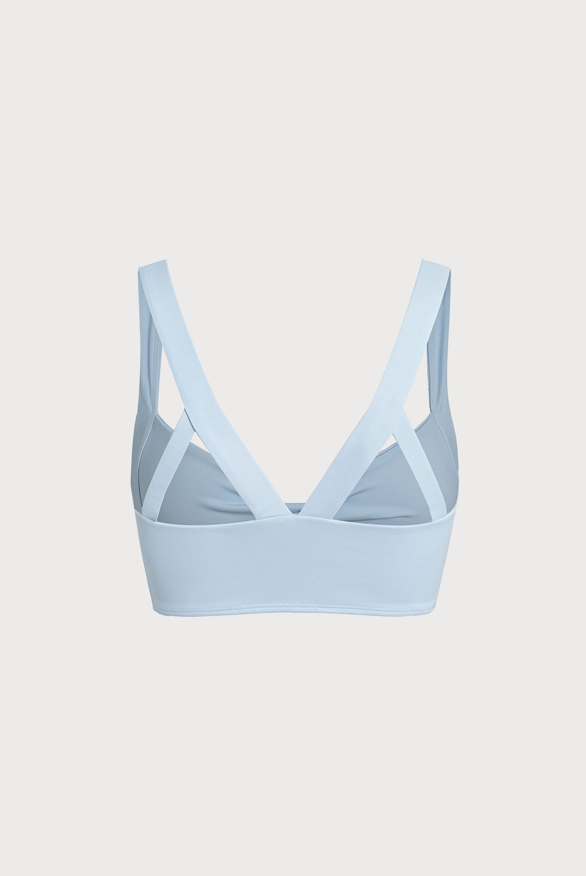 Women's Knitted Nylon Sports Bra Sustainable Yoga Tops - BERLOOK