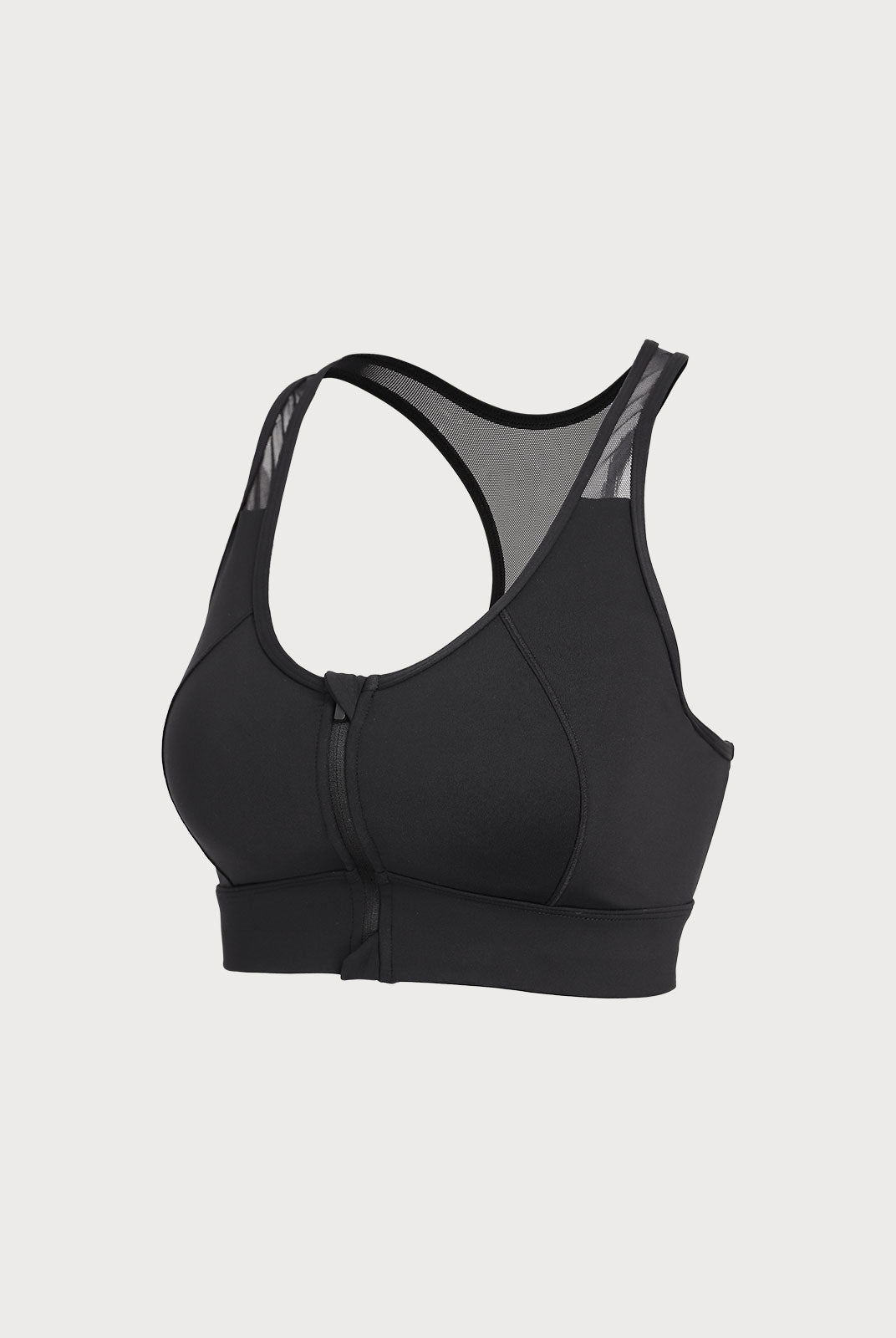 Women's Knitted Nylon Sports Bras Sustainable Yoga Tops - BERLOOK