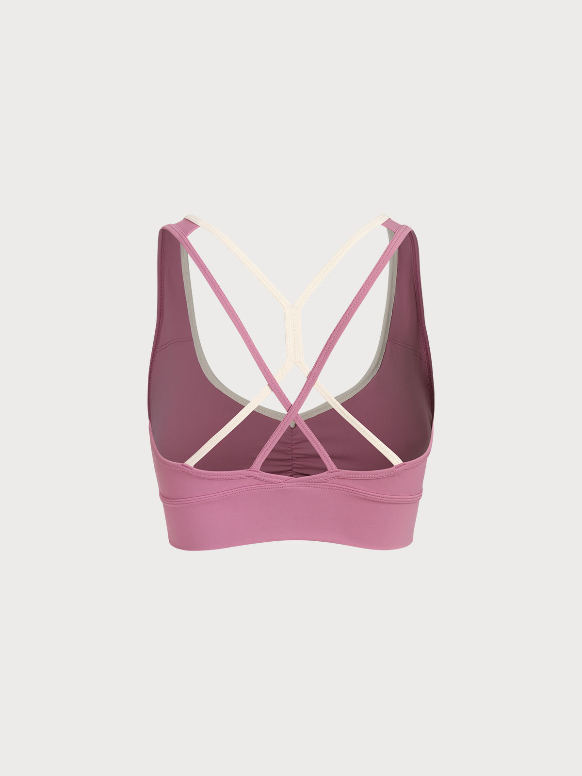 Women's Knitted Nylon Sports Bras Sustainable Yoga Tops - BERLOOK