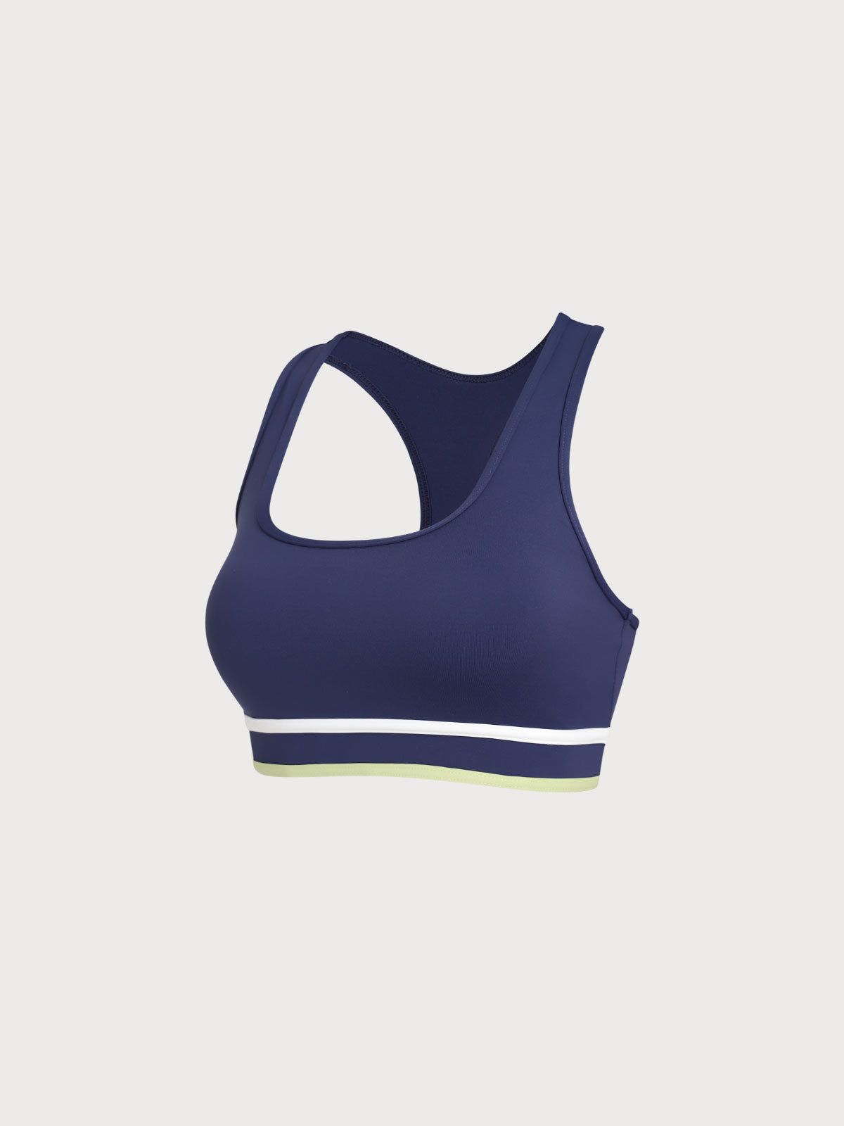 Women's Knitted Nylon Sports Bras Sustainable Yoga Tops - BERLOOK