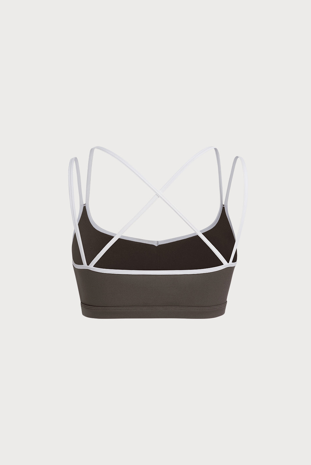 Women's Knitted Nylon Sports Bras Sustainable Yoga Tops - BERLOOK